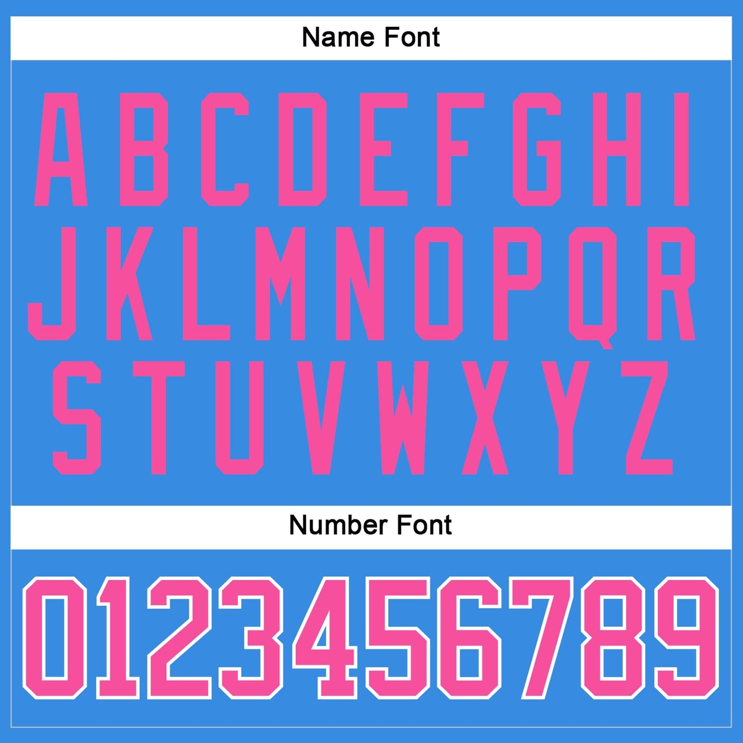 Custom Powder Blue Pink-White Hockey Jersey view 5