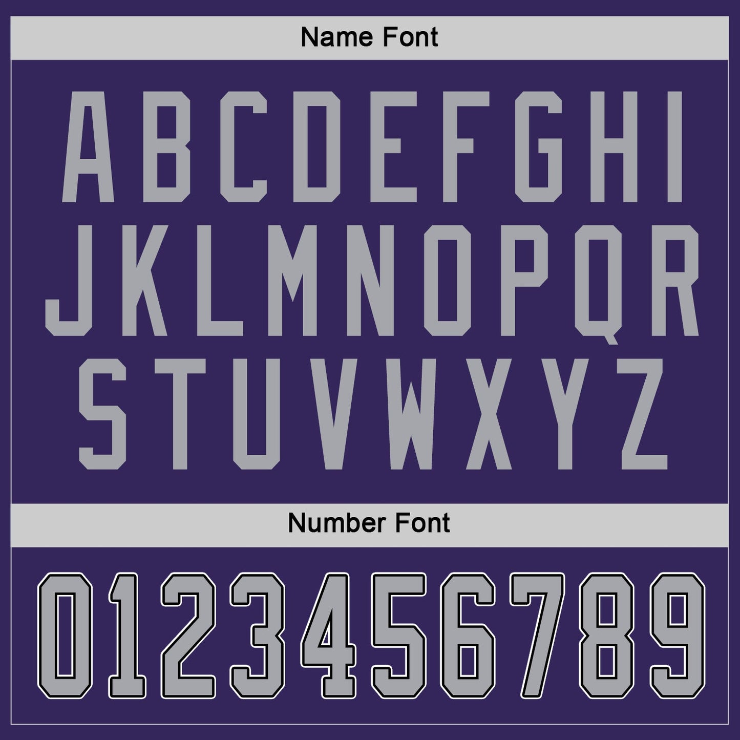 Custom Purple Gray Black-White Hockey Jersey view 4