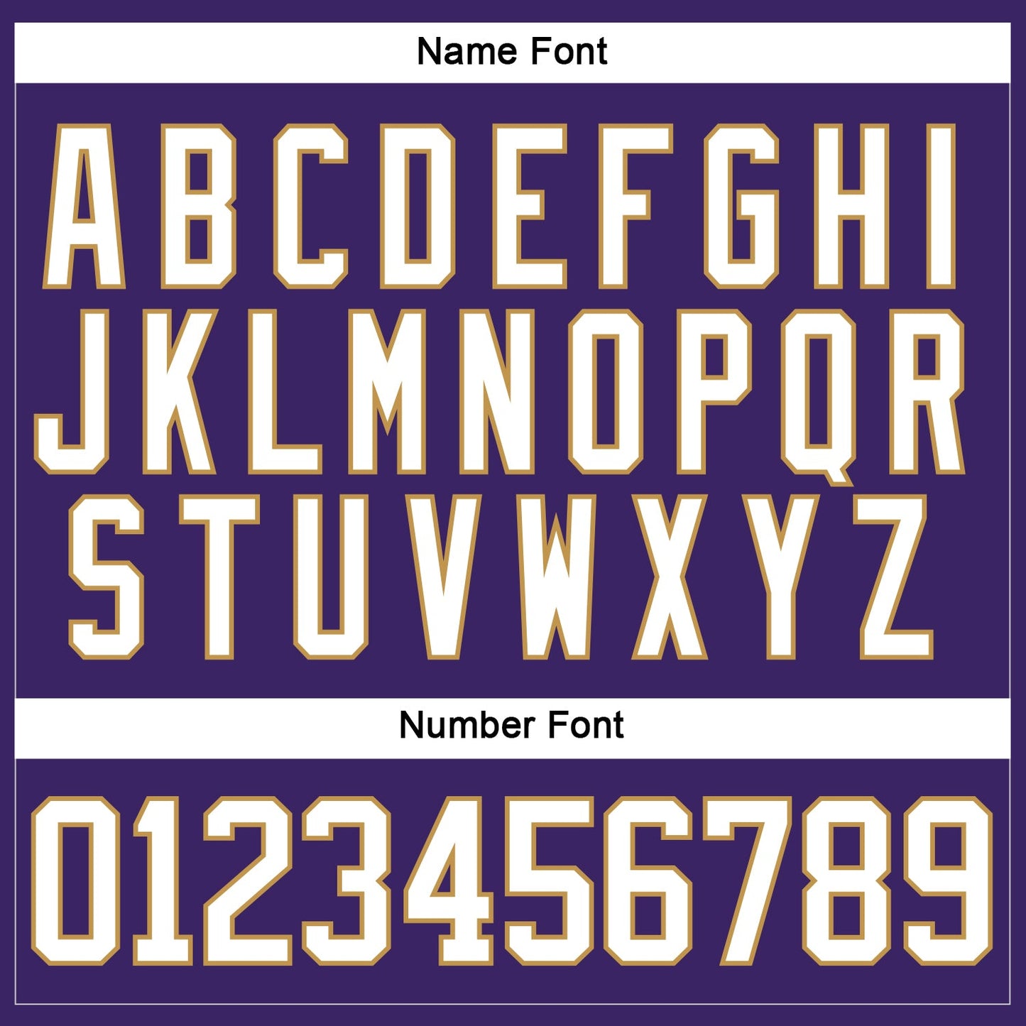 Custom Purple White-Old Gold Hockey Lace Neck Jersey view 5