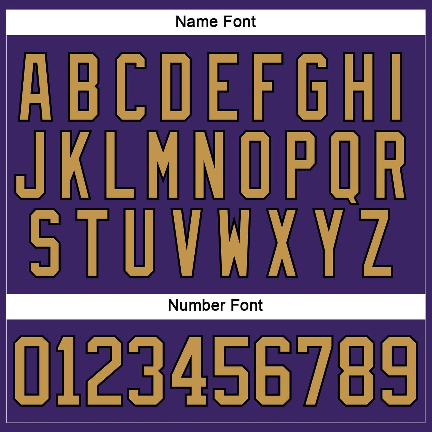 Custom Purple Old Gold-Black Hockey Lace Neck Jersey view 5