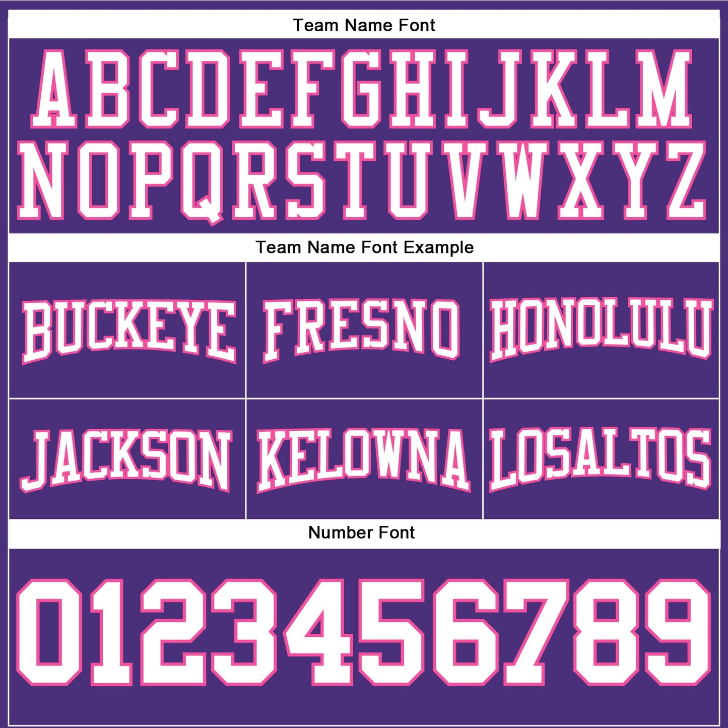 Custom Stitched Purple White-Pink Football Pullover Sweatshirt Hoodie view 3