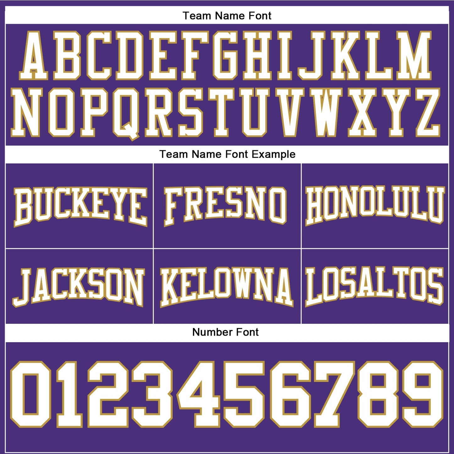 Custom Stitched Purple White-Old Gold Football Pullover Sweatshirt Hoodie view 3