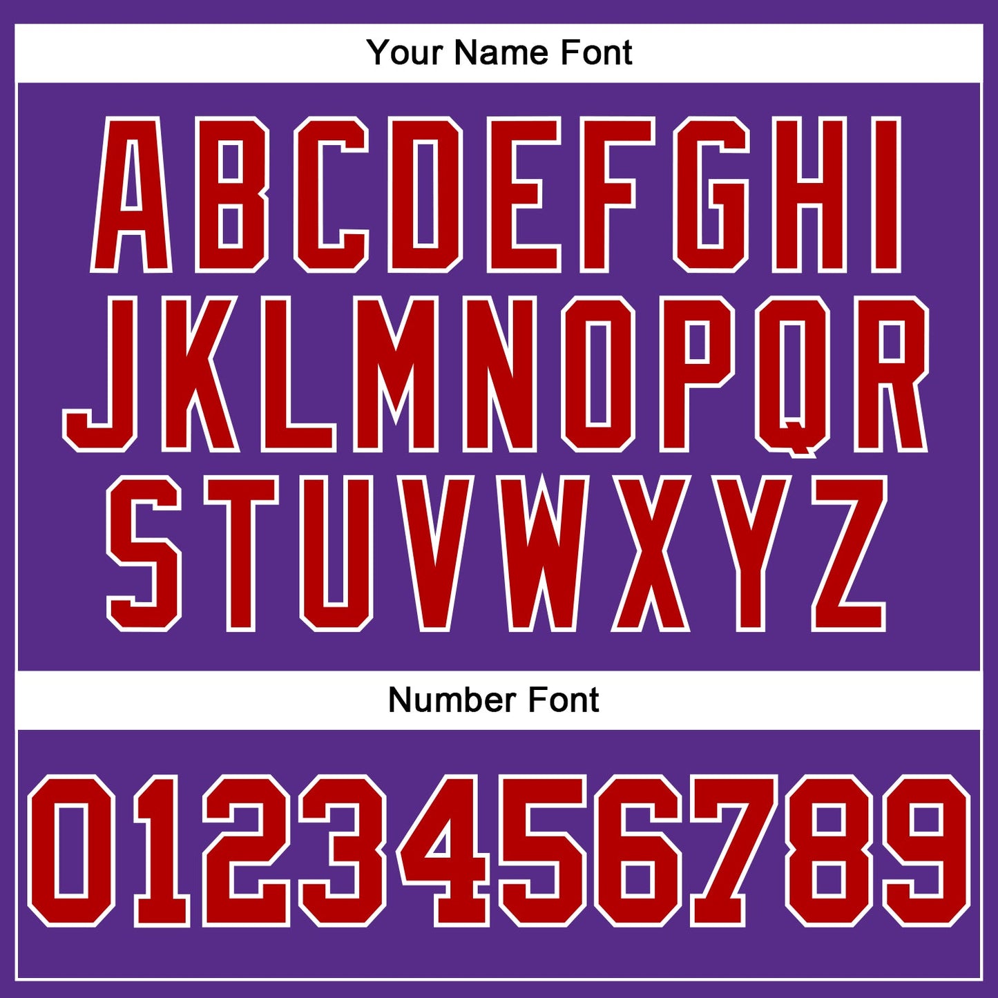 Custom Purple Red-White Authentic Football Jersey view 5