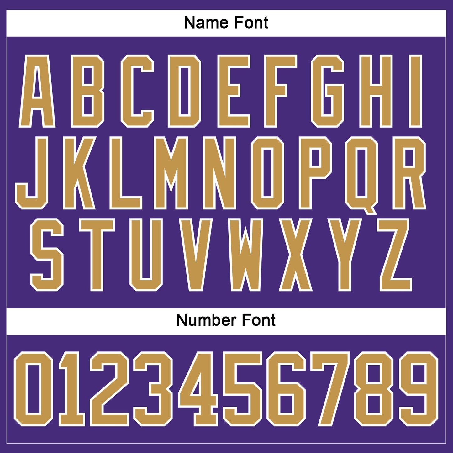 Custom Purple Old Gold-White Hockey Lace Neck Jersey view 5