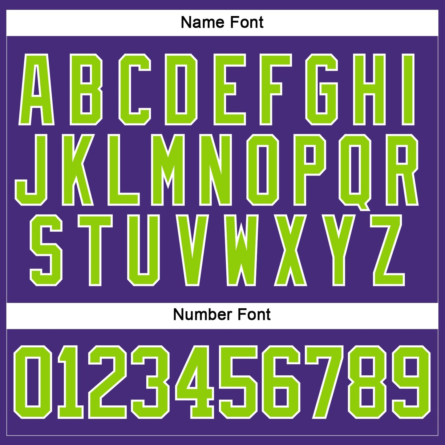 Custom Purple Neon Green-White Hockey Lace Neck Jersey view 5
