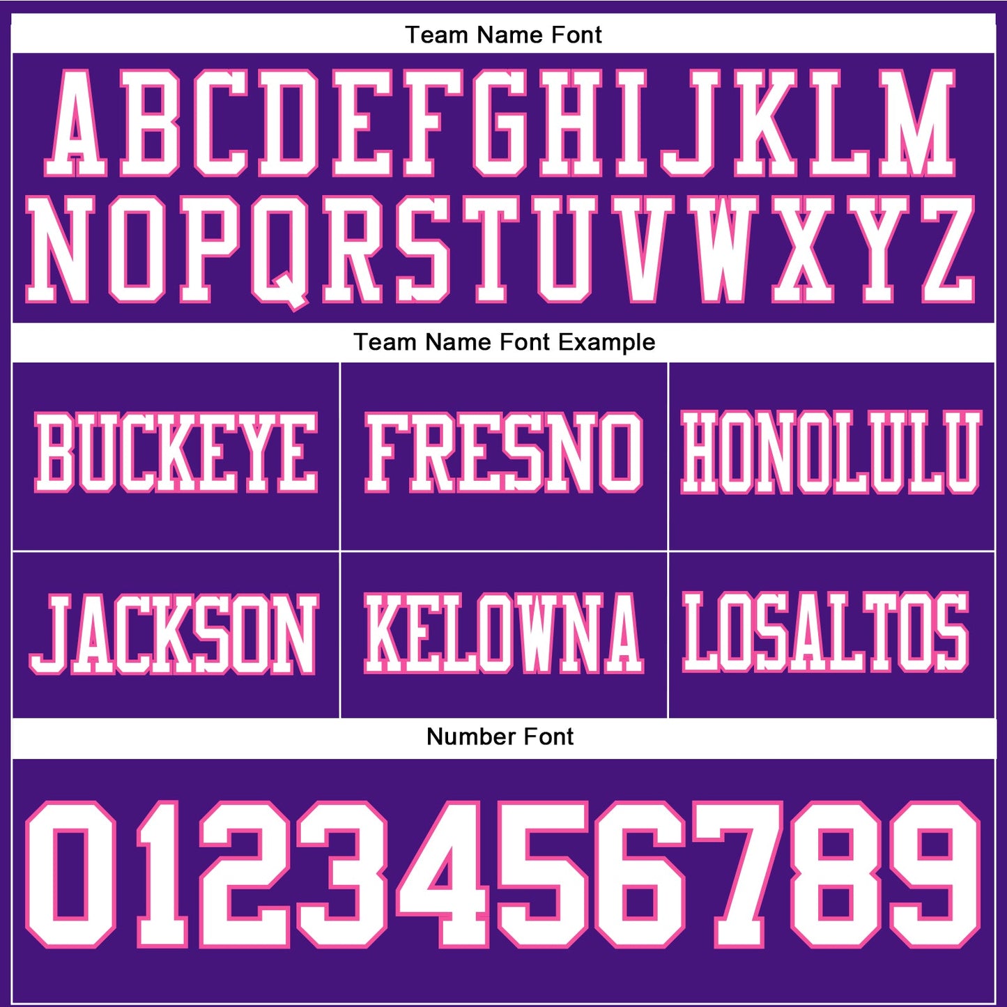 Custom Purple White-Pink Authentic Football Jersey view 4