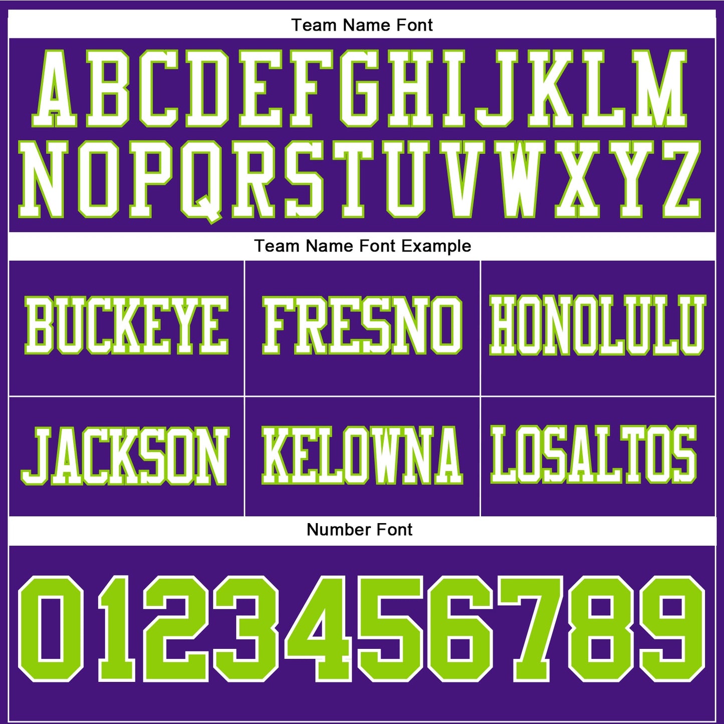 Custom Purple Neon Green-White Authentic Football Jersey view 4