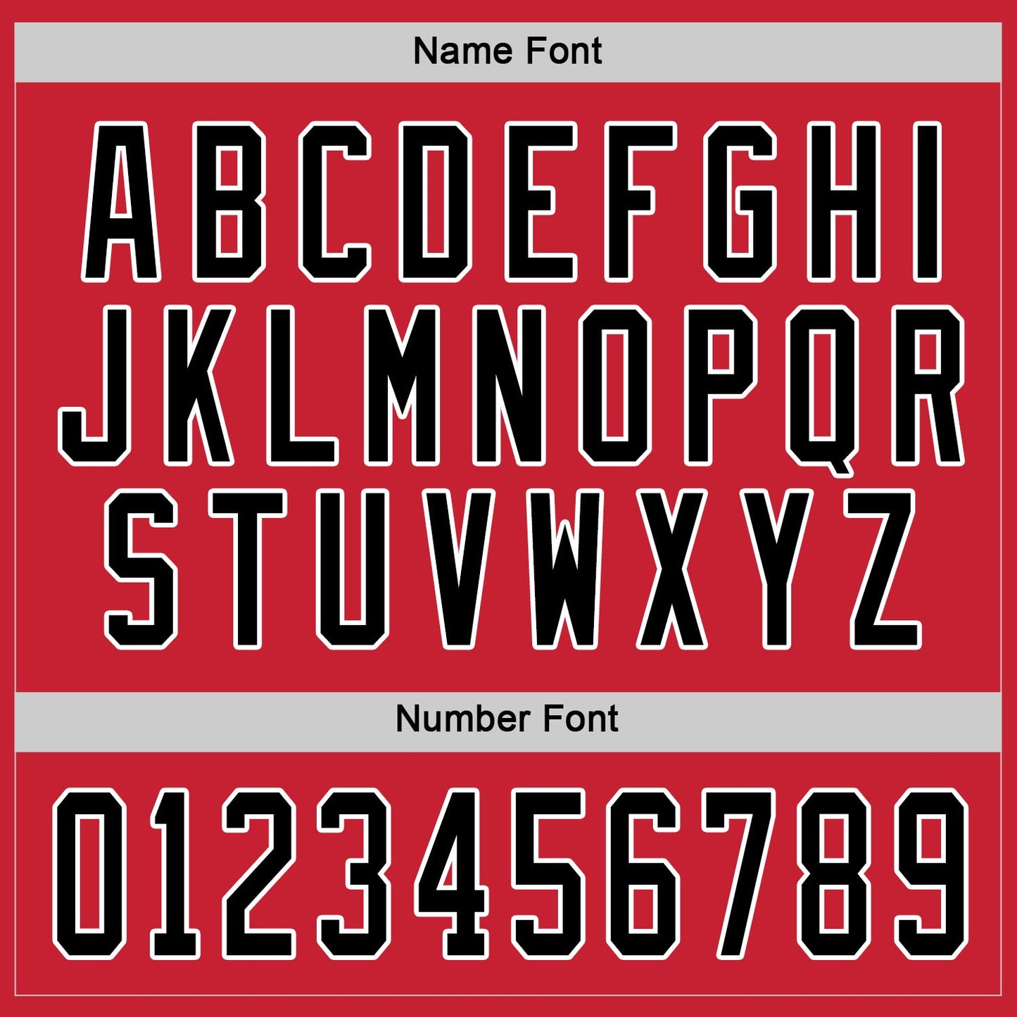 Custom Red Black-White Hockey Jersey view 5