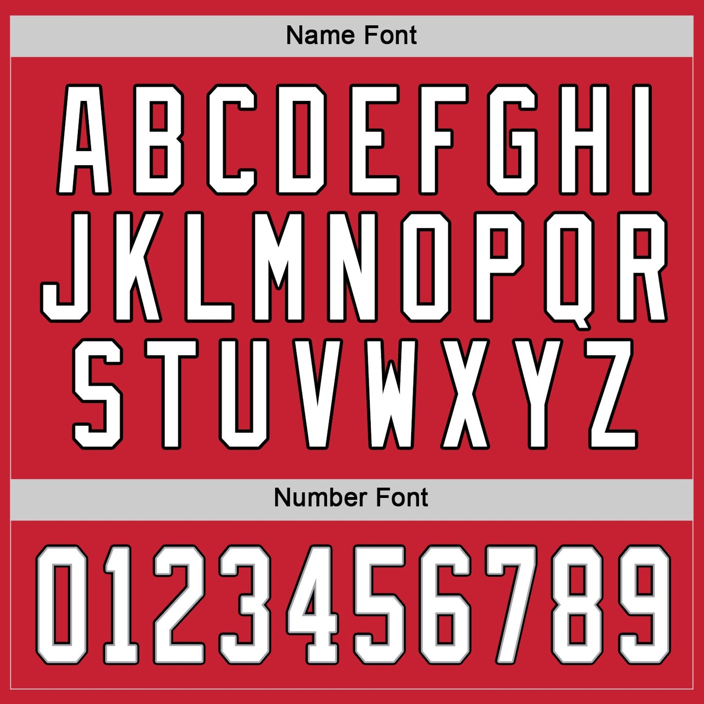 Custom Red White-Black Hockey Jersey view 4
