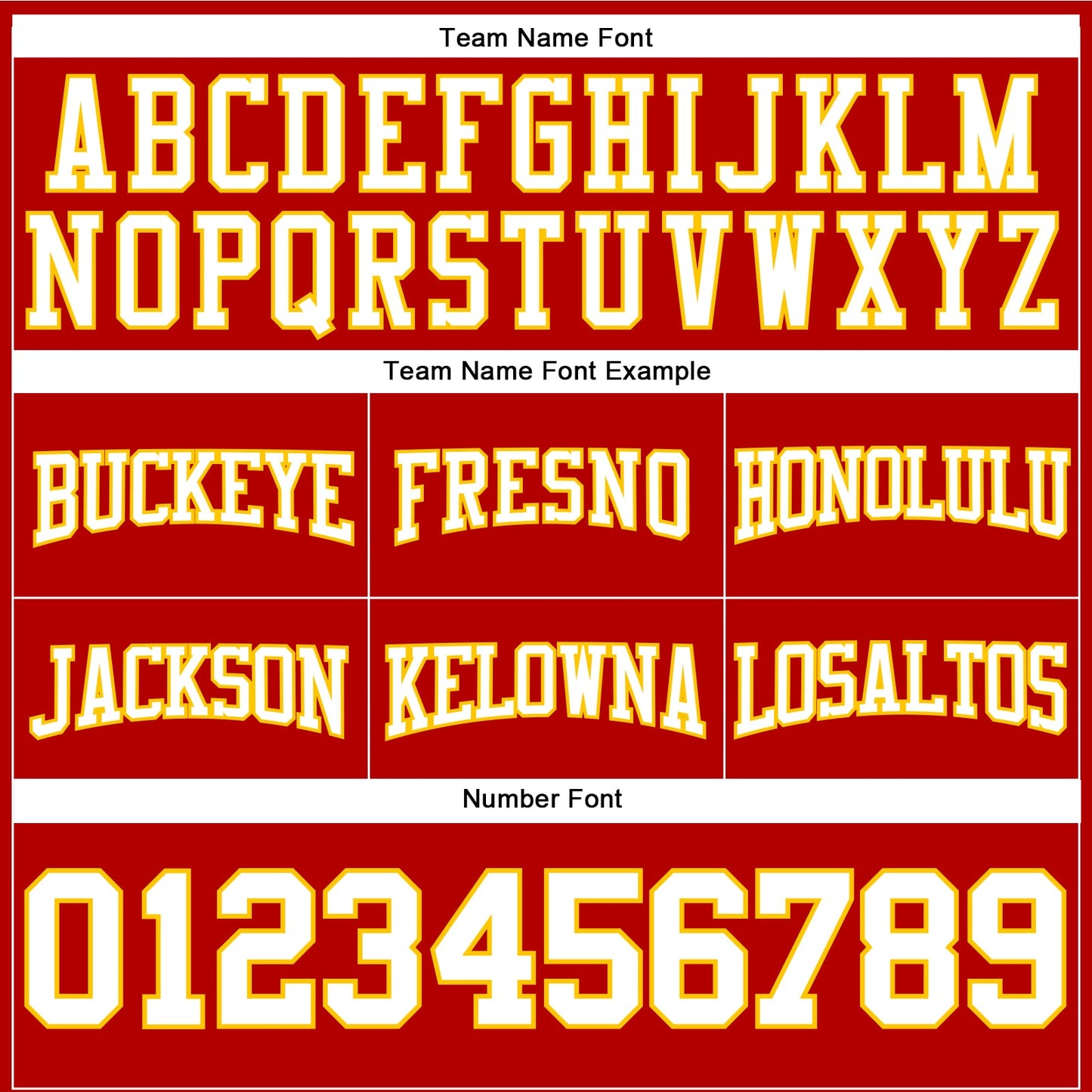 Custom Stitched Red White-Gold Football Pullover Sweatshirt Hoodie view 3