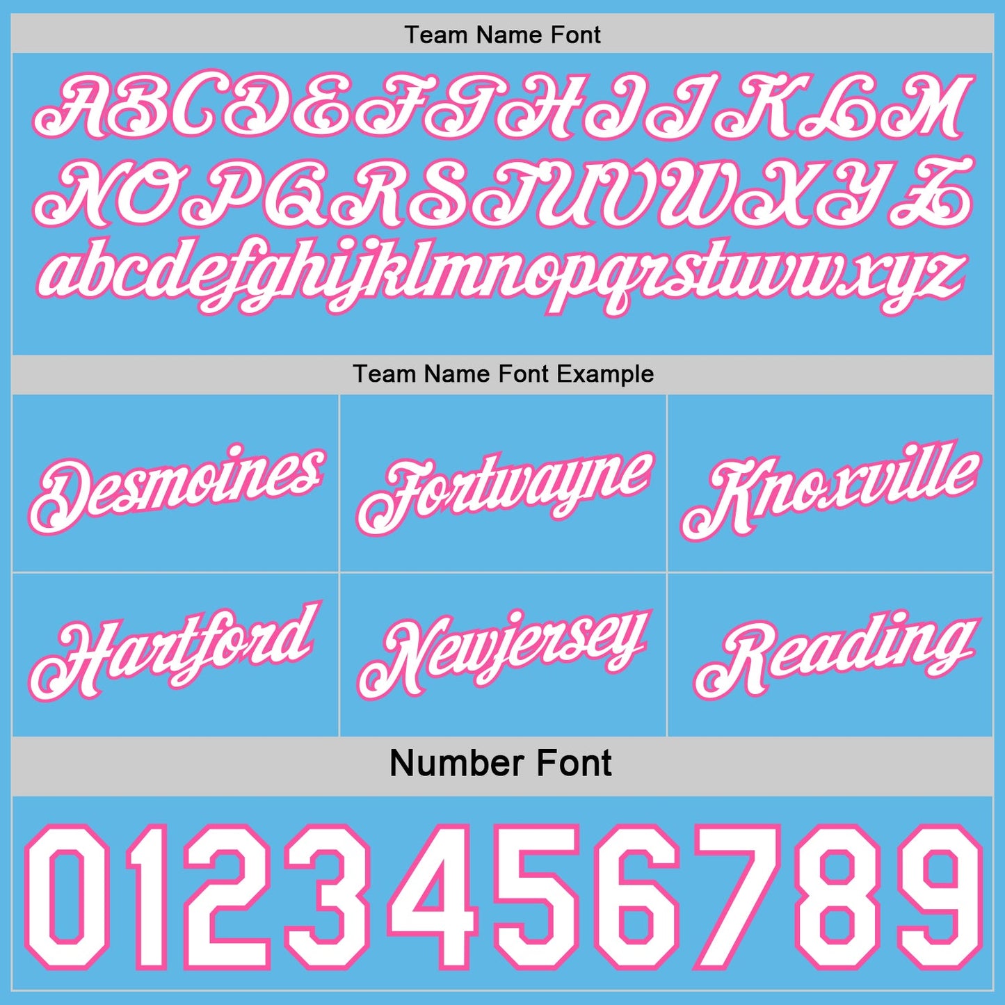 Custom Reversible Pink White-Sky Blue Double Side Star Sublimation Basketball Set Jersey view 7