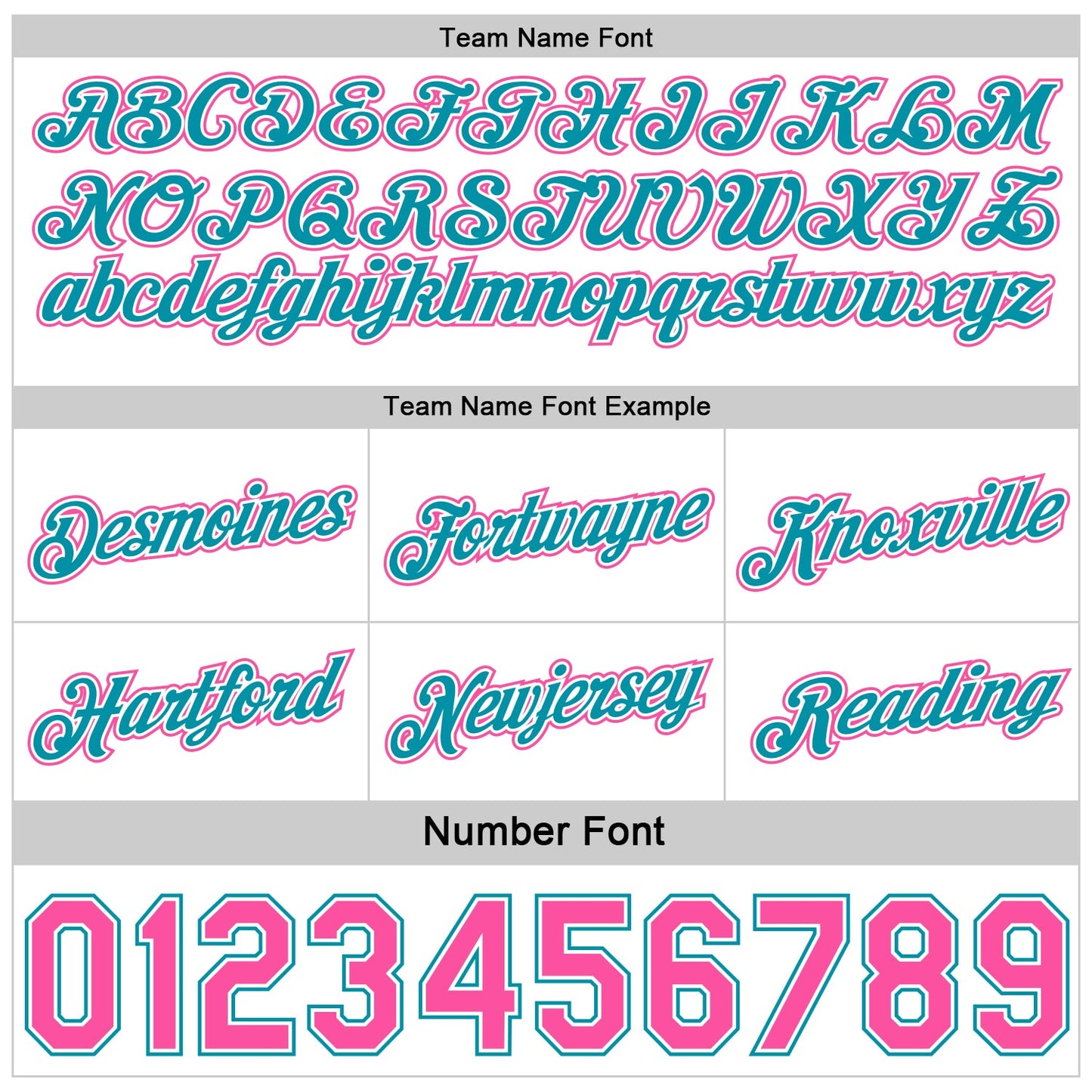 Custom Reversible Teal White-Pink Double Side Star Sublimation Basketball Set Jersey view 7