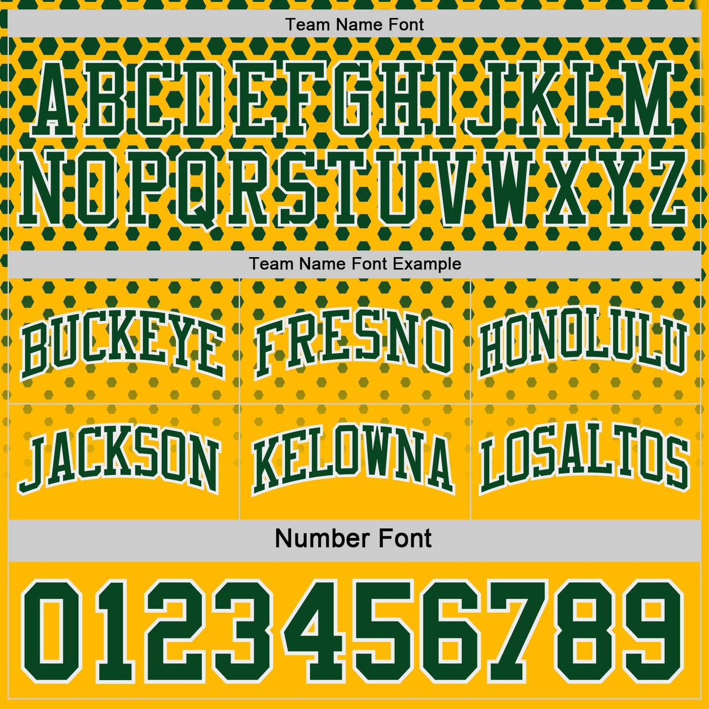 Custom Green Gold-White Side Panel Stripe Gradient Geometric Honeycomb Reversible Double Side Sublimation Basketball Set Jersey view 5