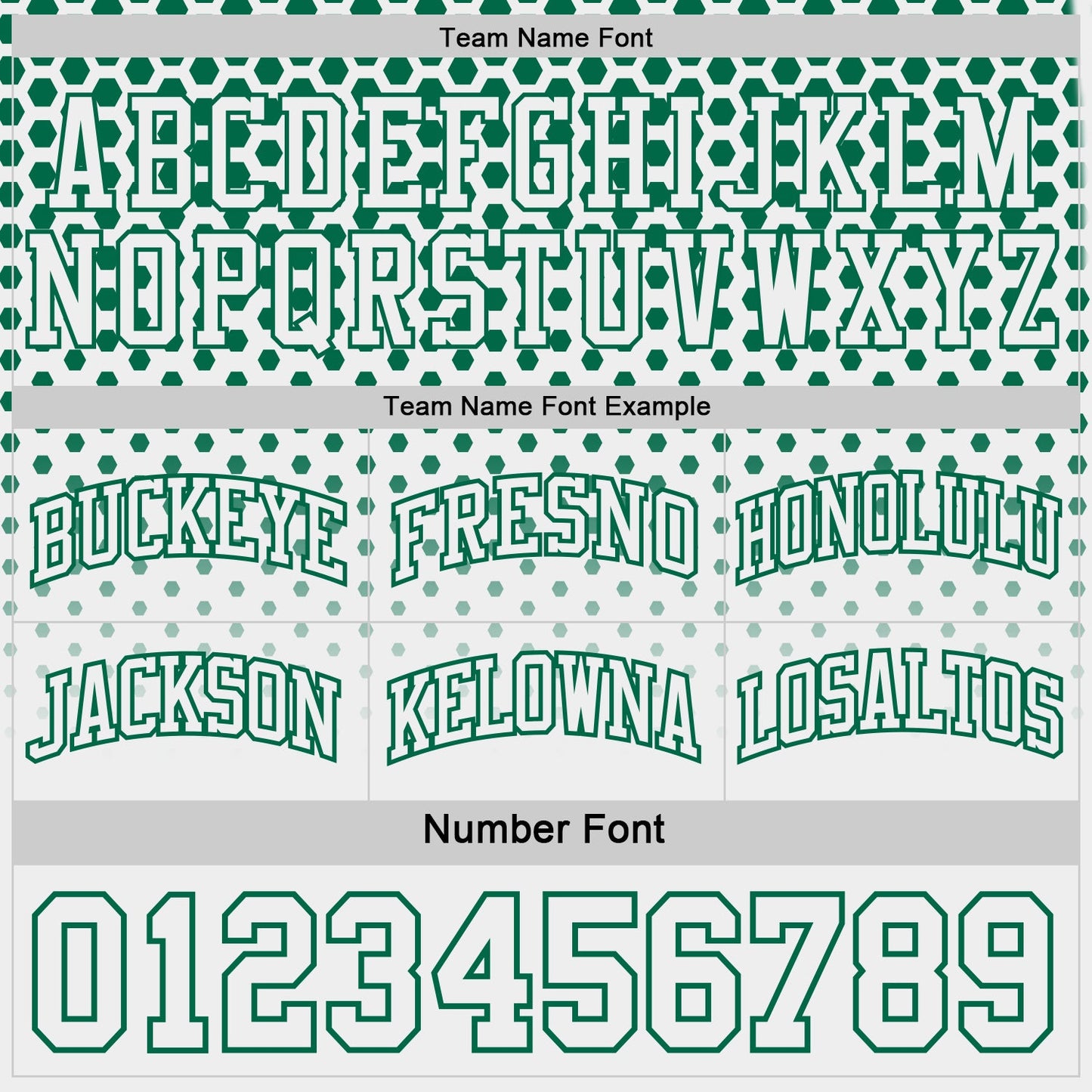 Custom Kelly Green-White Side Panel Stripe Gradient Geometric Honeycomb Reversible Double Side Sublimation Basketball Set Jersey view 5