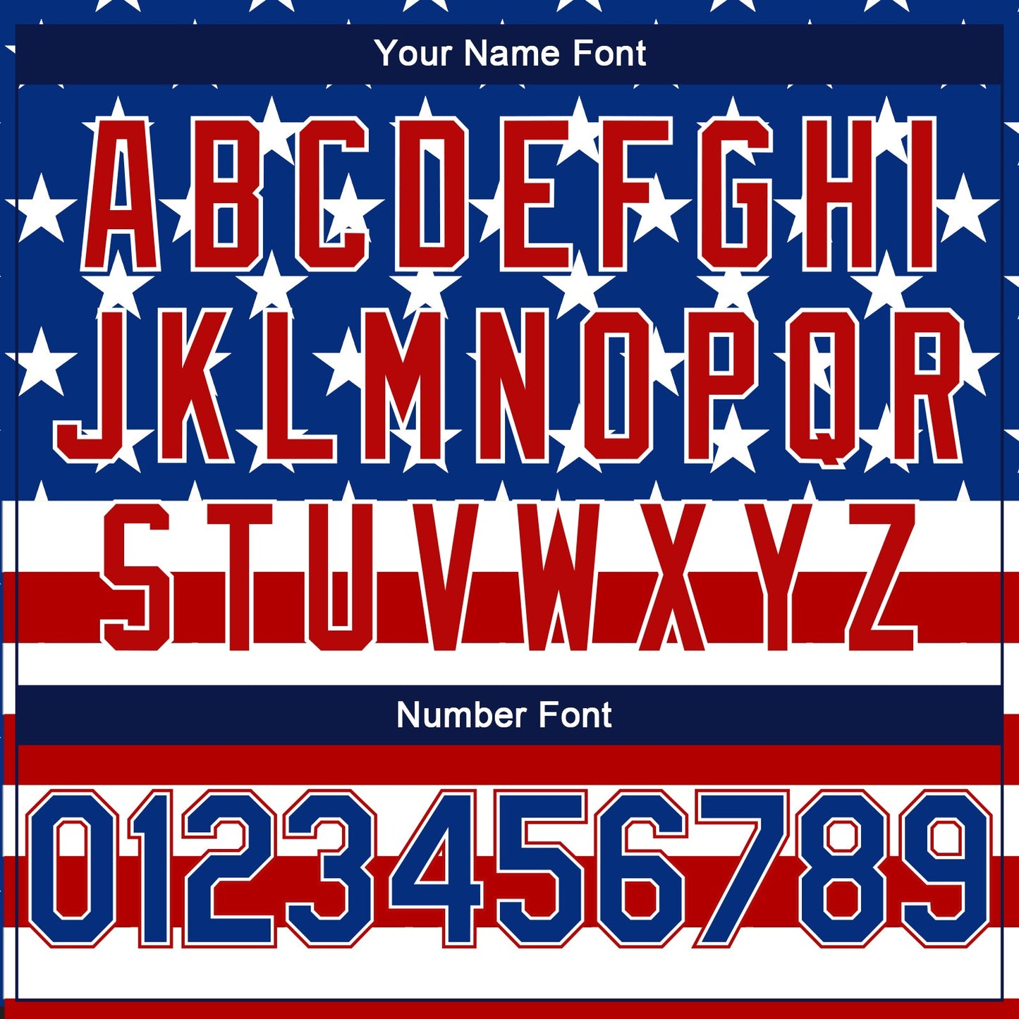 Custom Royal Royal-Red 3D Pattern Design American Flag Authentic Basketball Jersey view 4