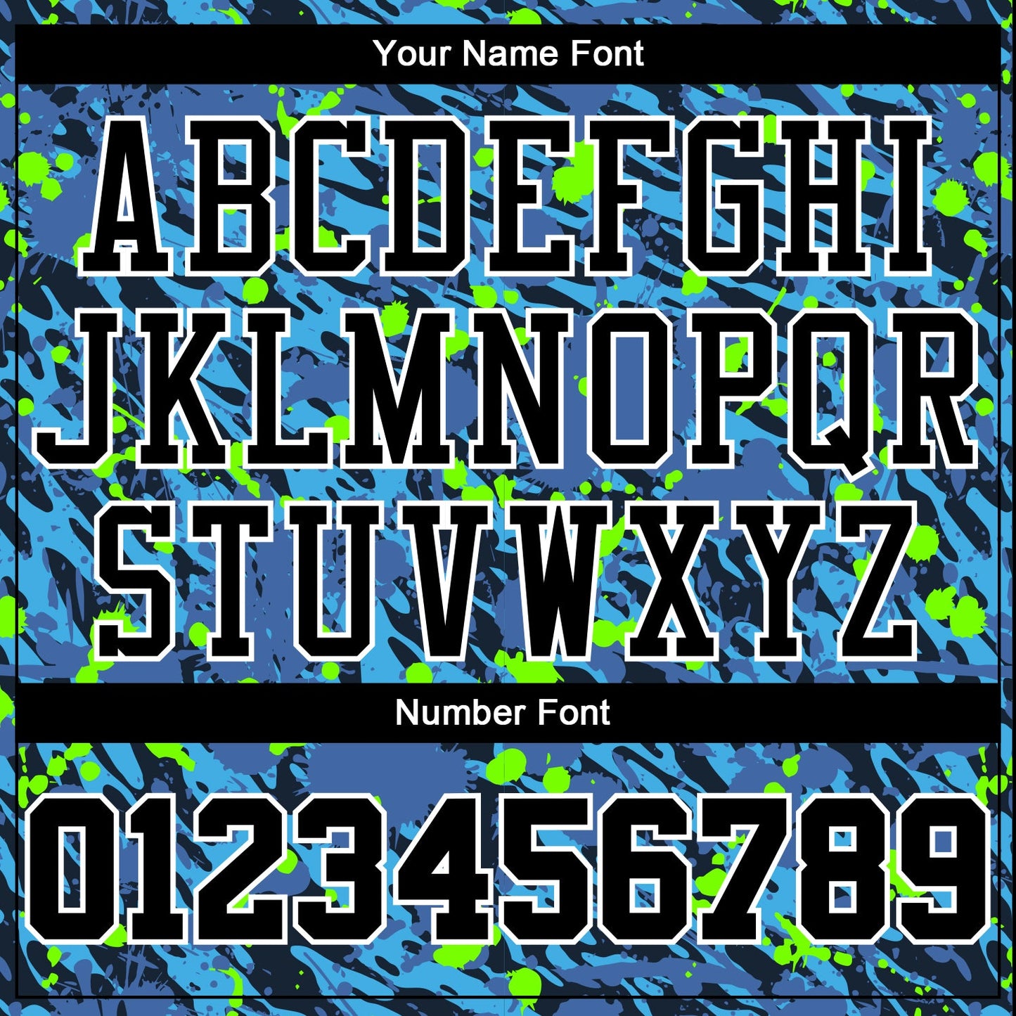 Custom Royal Black-Neon Green Music Festival Round Neck Sublimation Basketball Uniform Jersey view 4