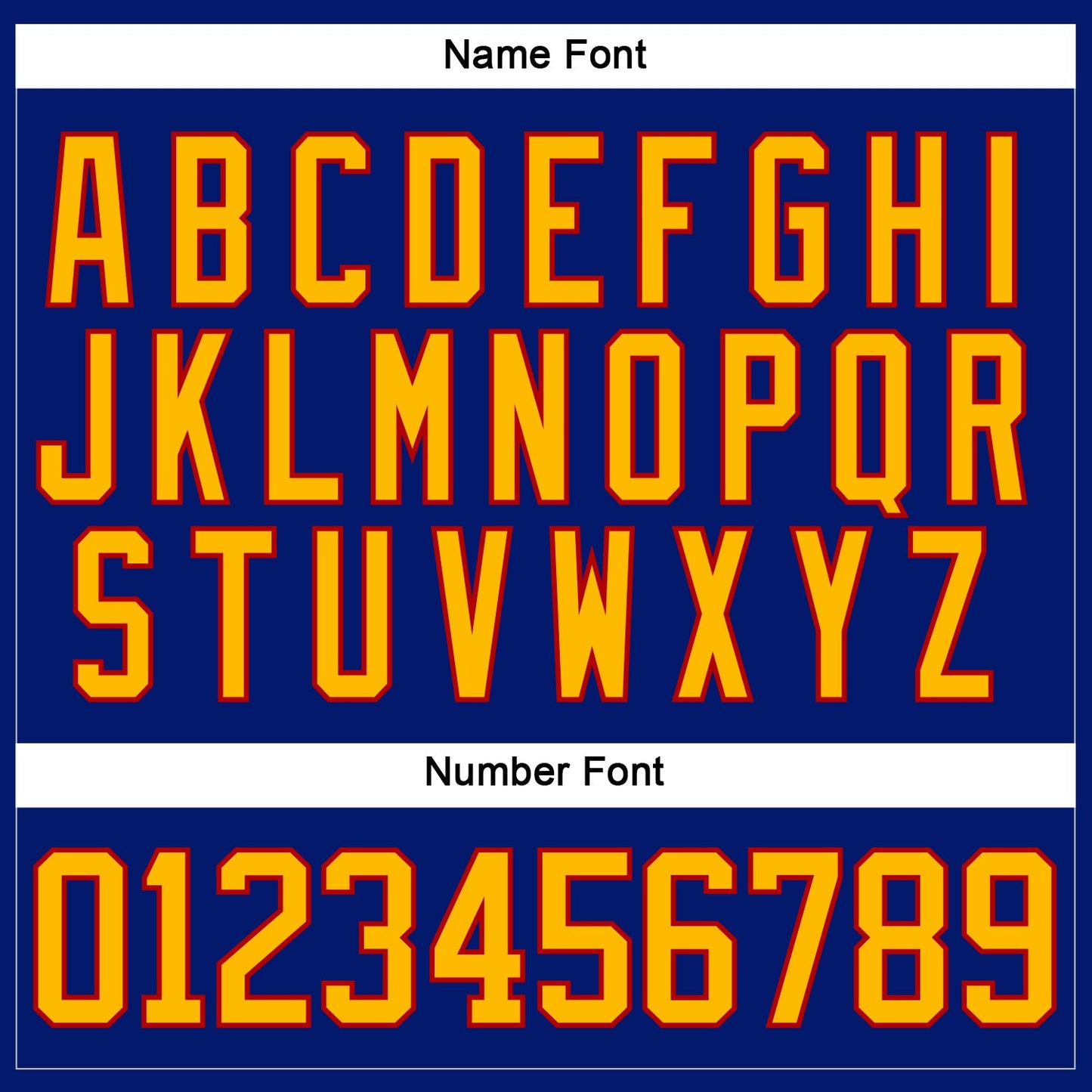 Custom Royal Gold-Red Hockey Lace Neck Jersey view 5