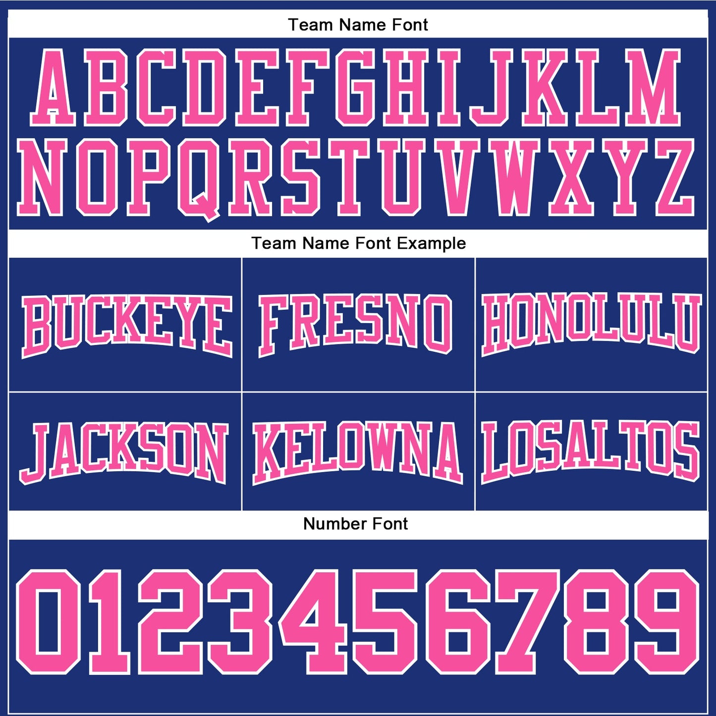 Custom Stitched Royal Pink-White Football Pullover Sweatshirt Hoodie view 3