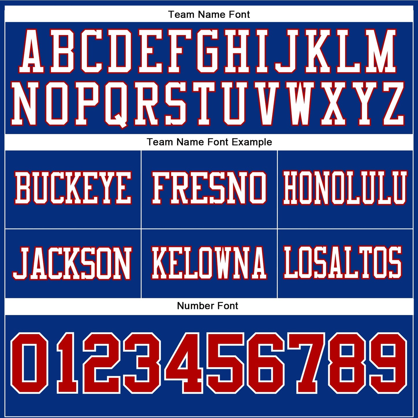 Custom Royal Red-White Authentic Football Jersey view 4