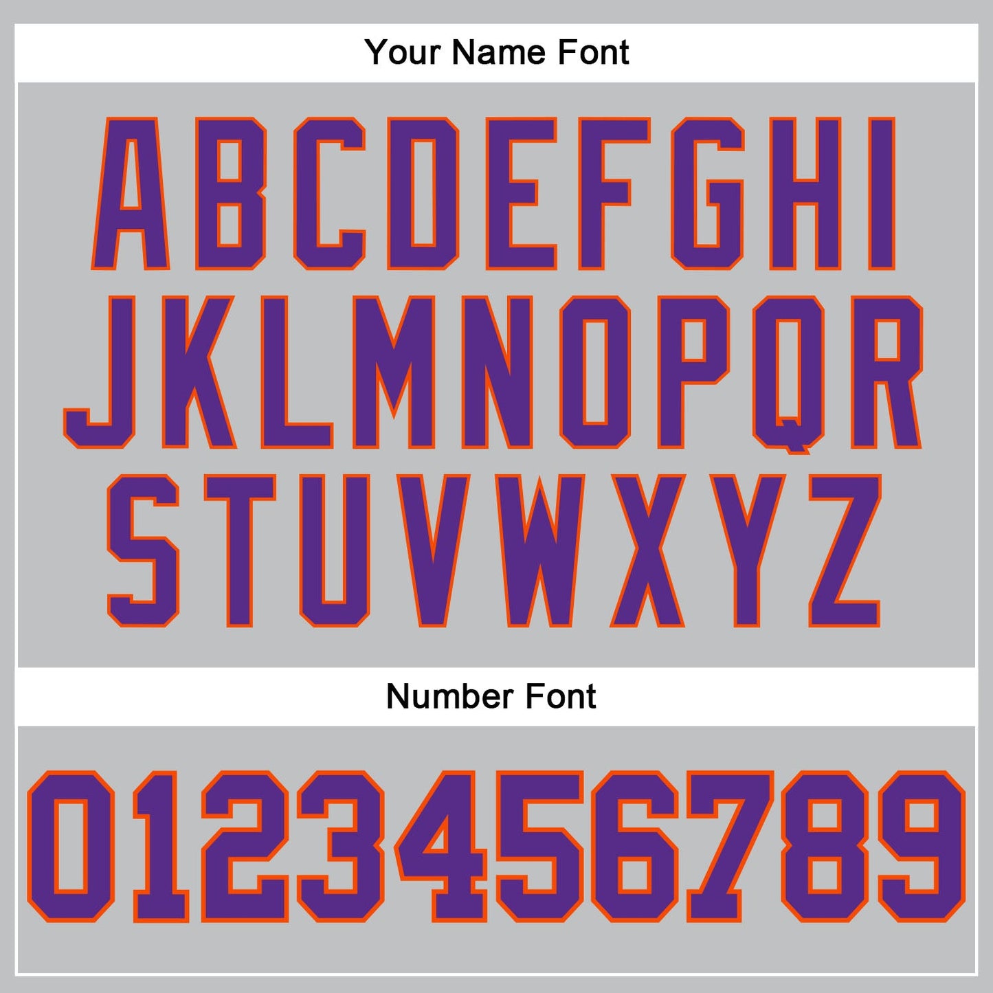 Custom Gray Purple-Orange Authentic Throwback Basketball Jersey view 4