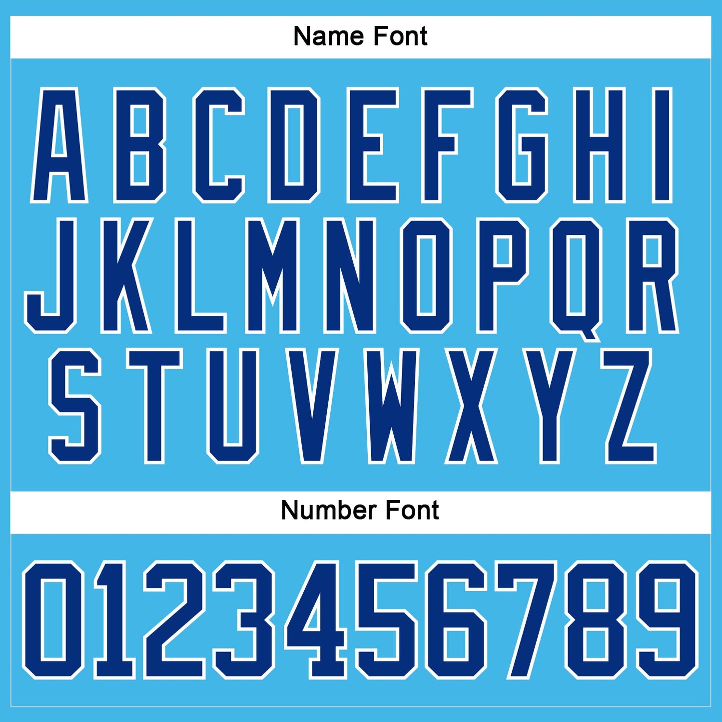 Custom Sky Blue Royal-White Hockey Lace Neck Jersey view 5