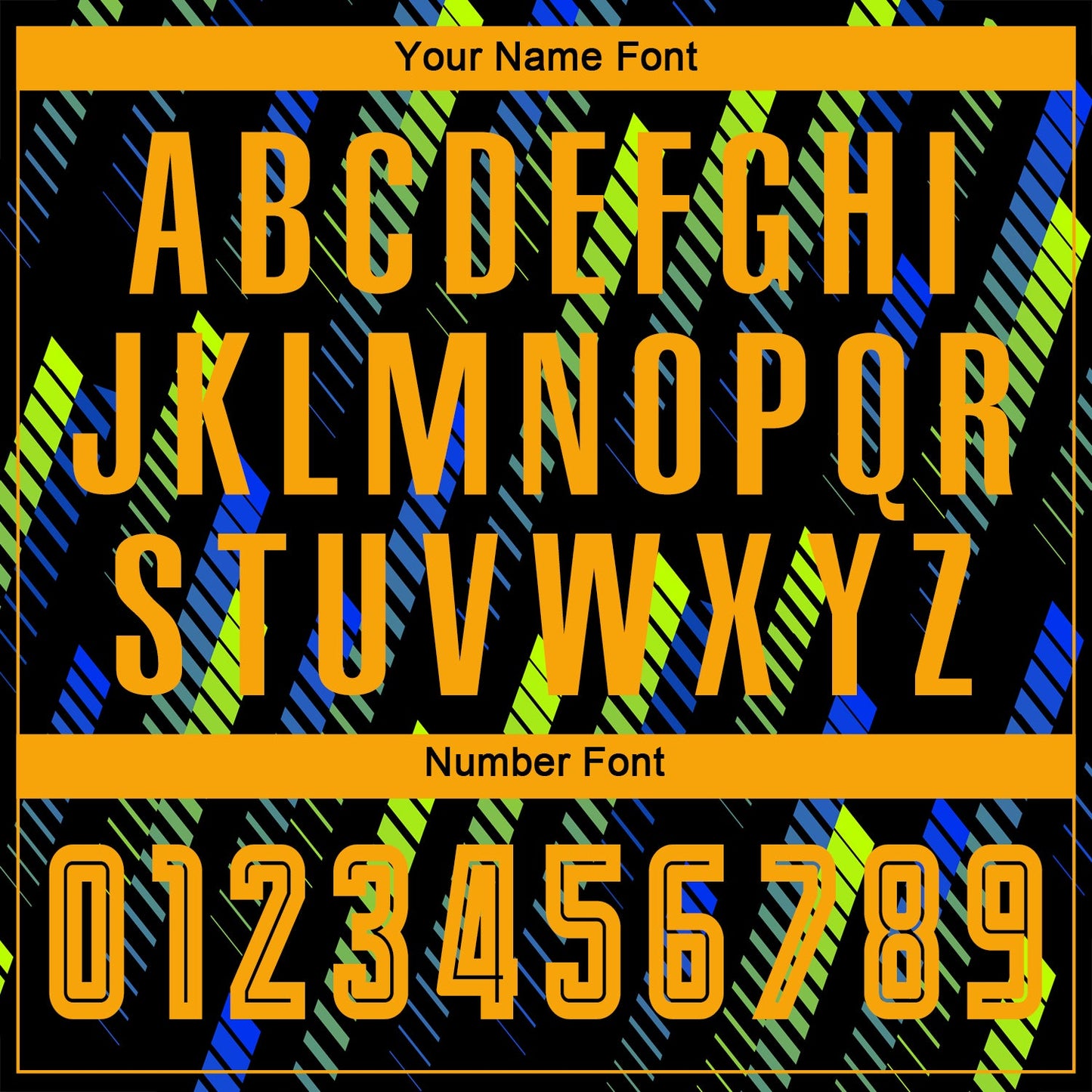 Custom Black Gold-Neon Green Sublimation Soccer Uniform Jersey view 5