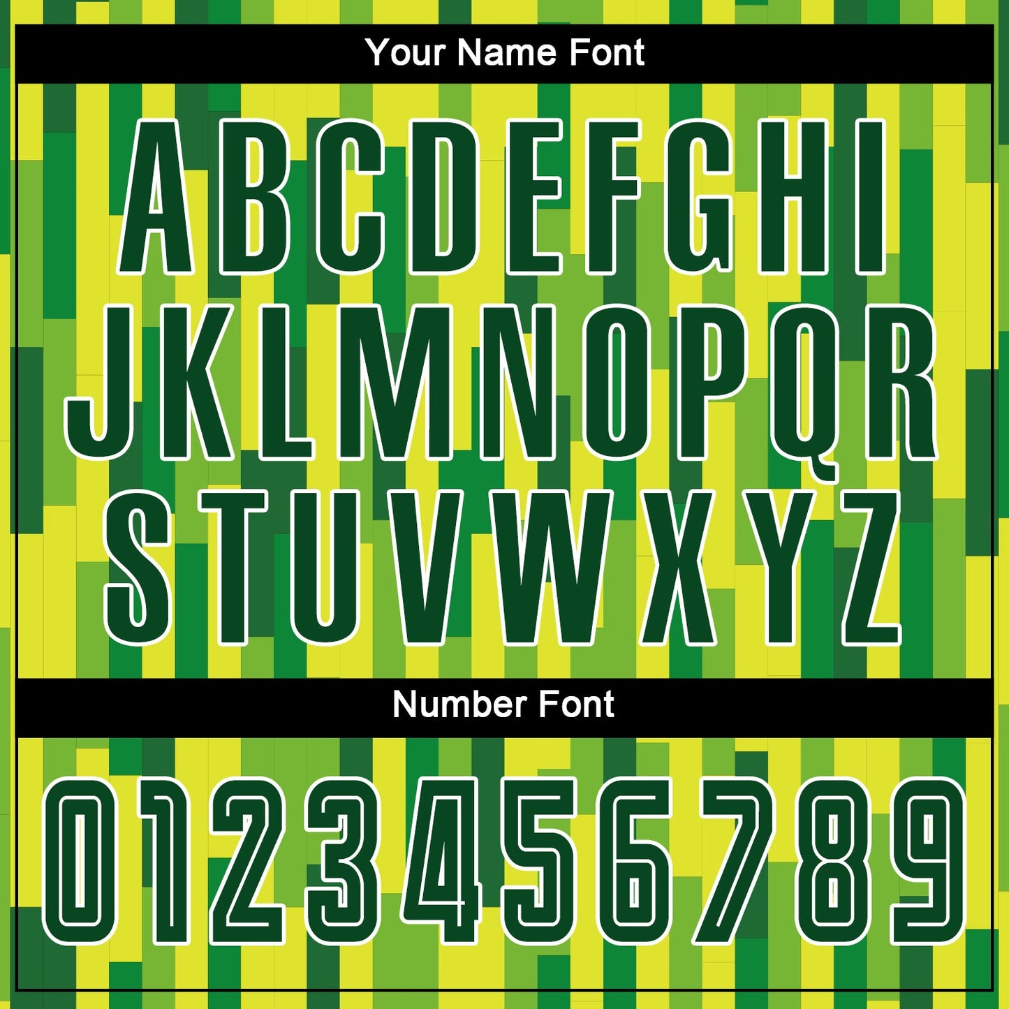 Custom Neon Green Green-Gold Sublimation Soccer Uniform Jersey view 5
