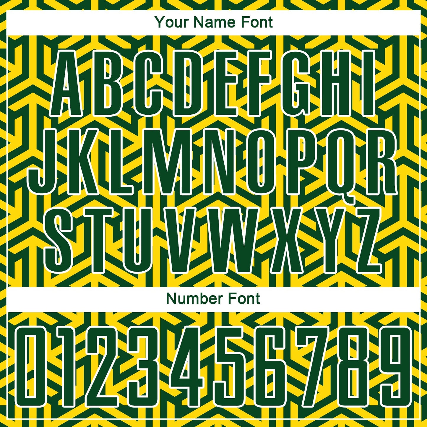 Custom Gold Green-White Sublimation Soccer Uniform Jersey view 5