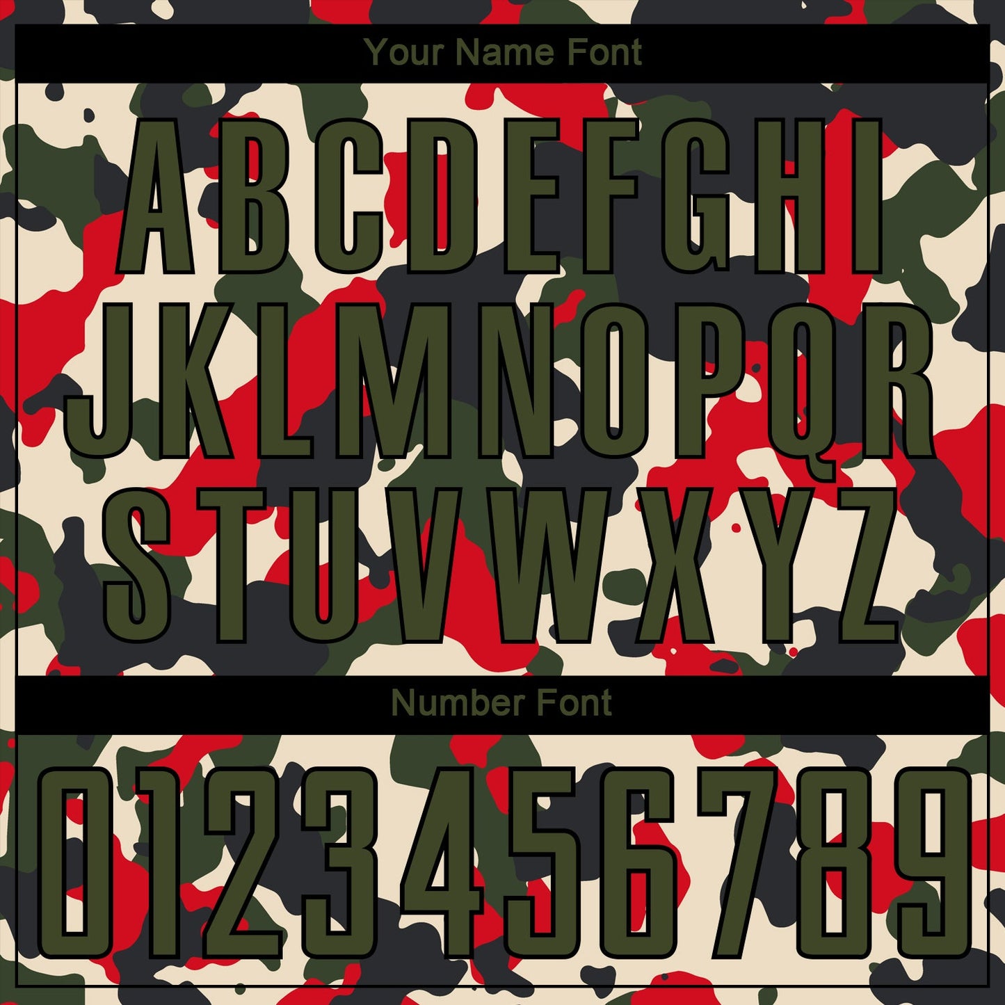 Custom Camo Olive-Black Sublimation Salute To Service Soccer Uniform Jersey view 5