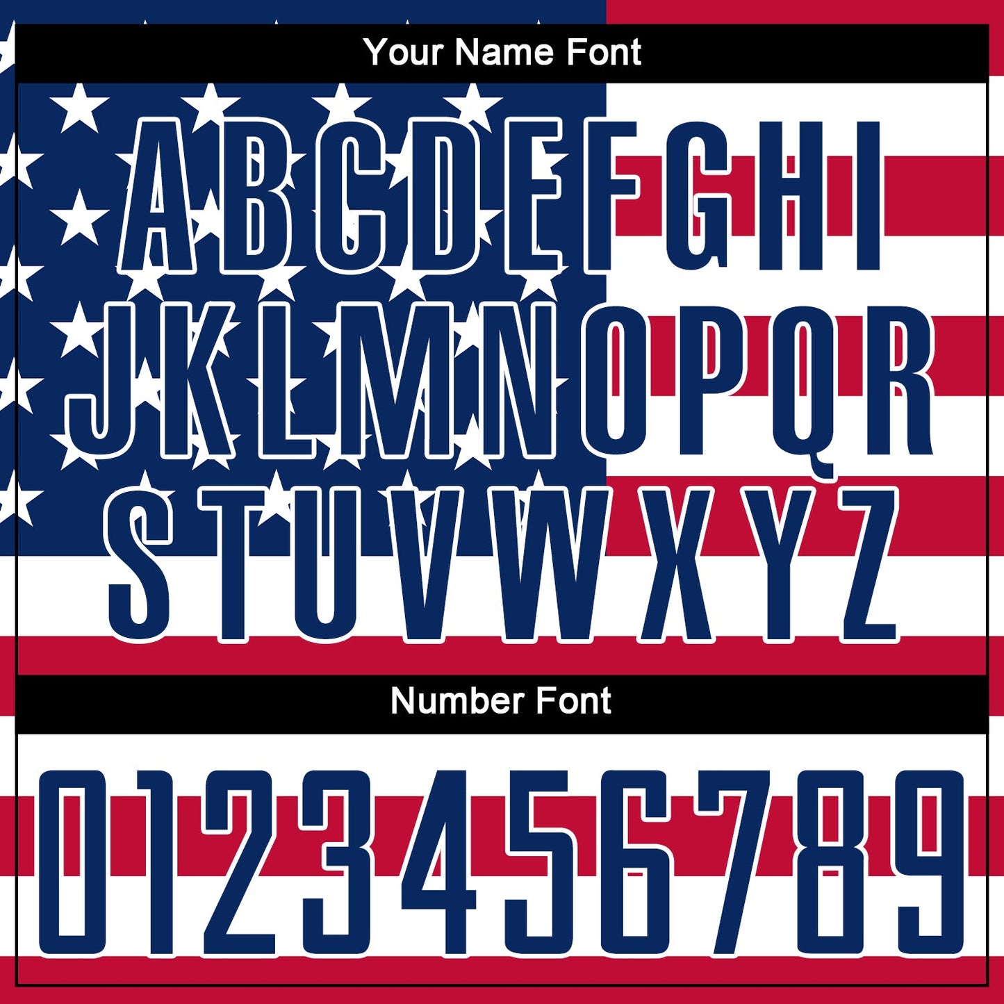Custom Red Royal-White Sublimation American Flag Soccer Uniform Jersey view 5