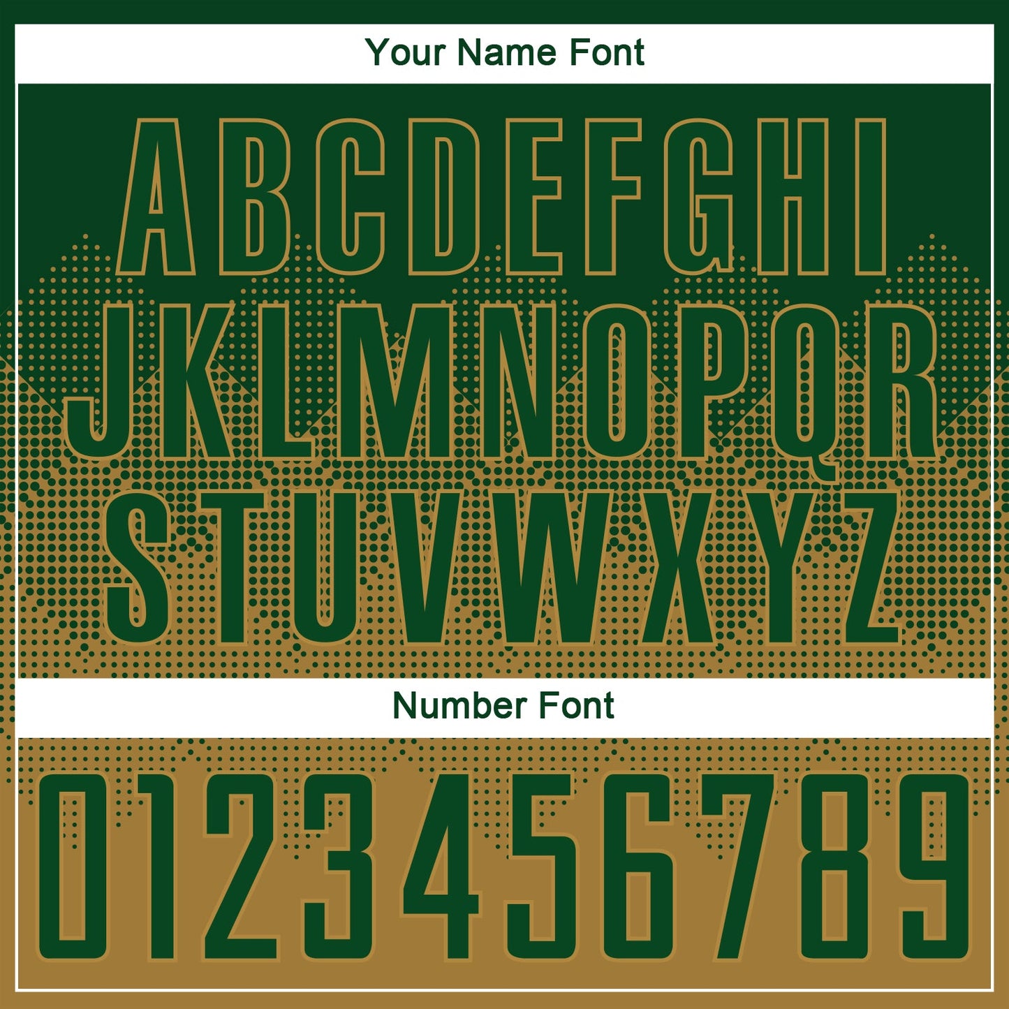 Custom Old Gold Green Sublimation Soccer Uniform Jersey view 5