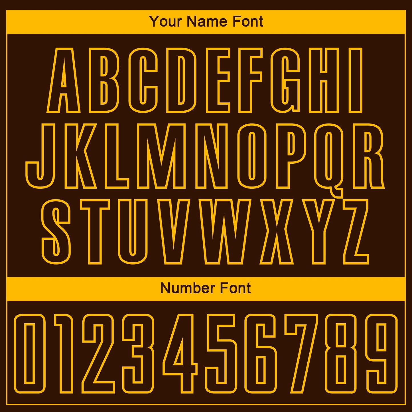 Custom Brown Gold Sublimation Soccer Uniform Jersey view 5