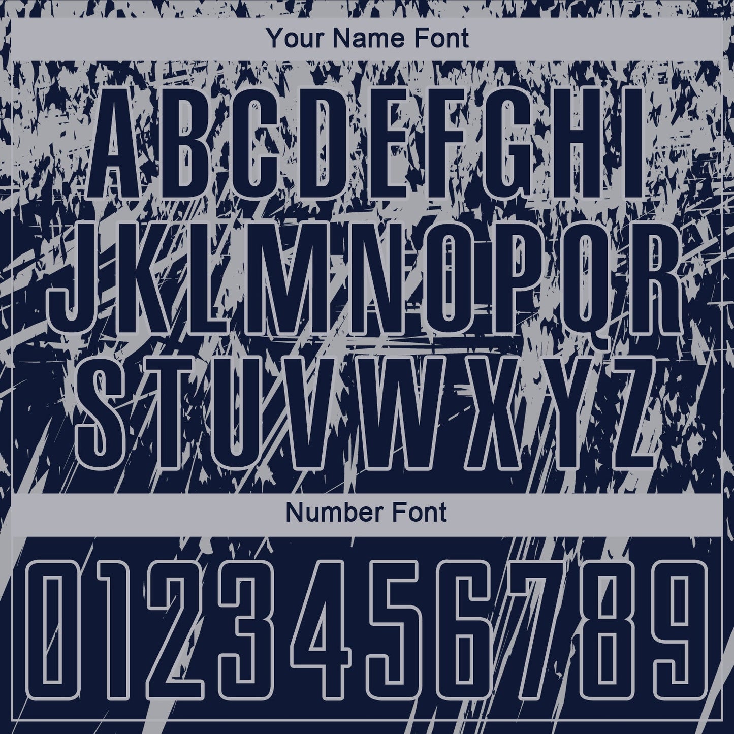 Custom Navy Gray Sublimation Soccer Uniform Jersey view 5