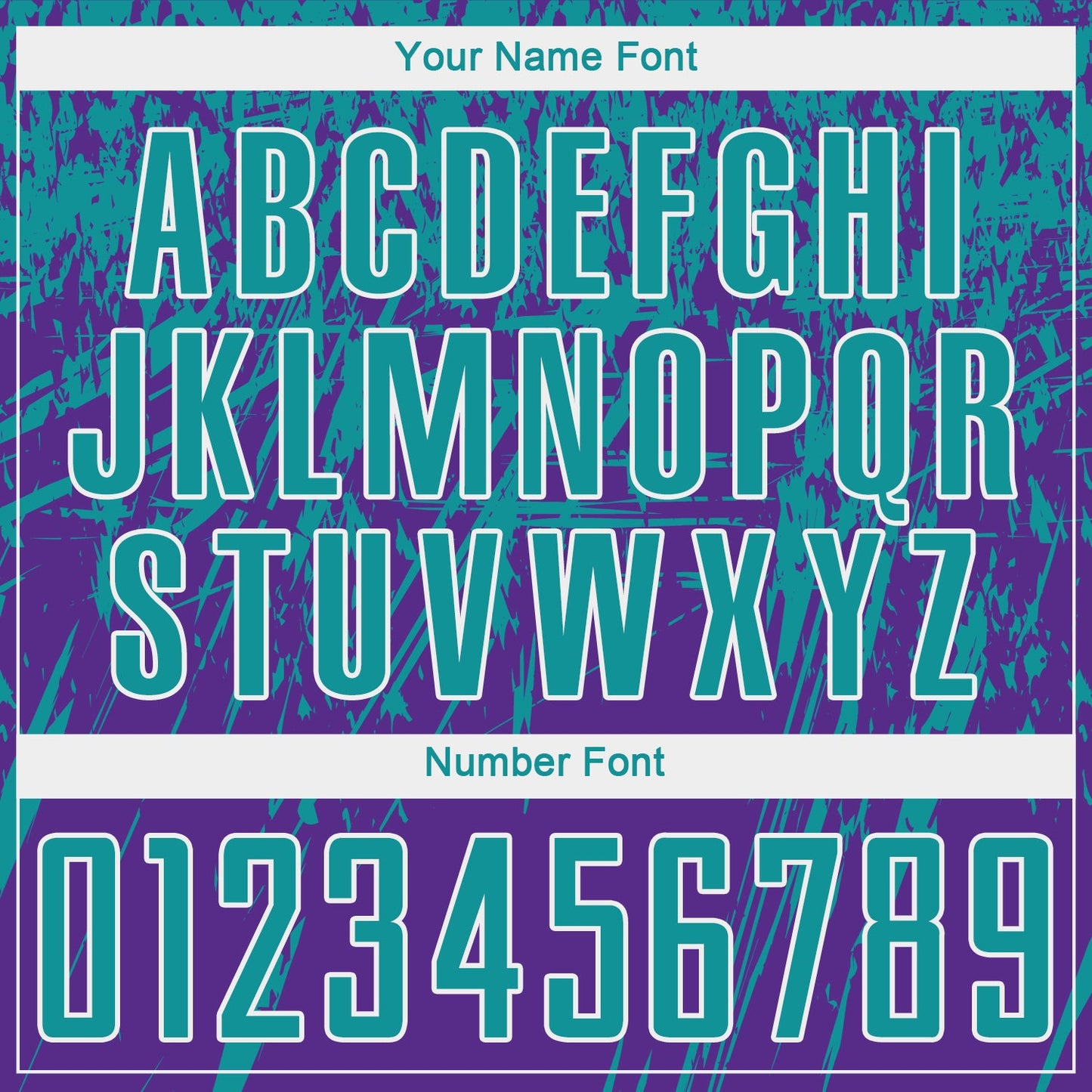Custom Purple Teal-White Sublimation Soccer Uniform Jersey view 5