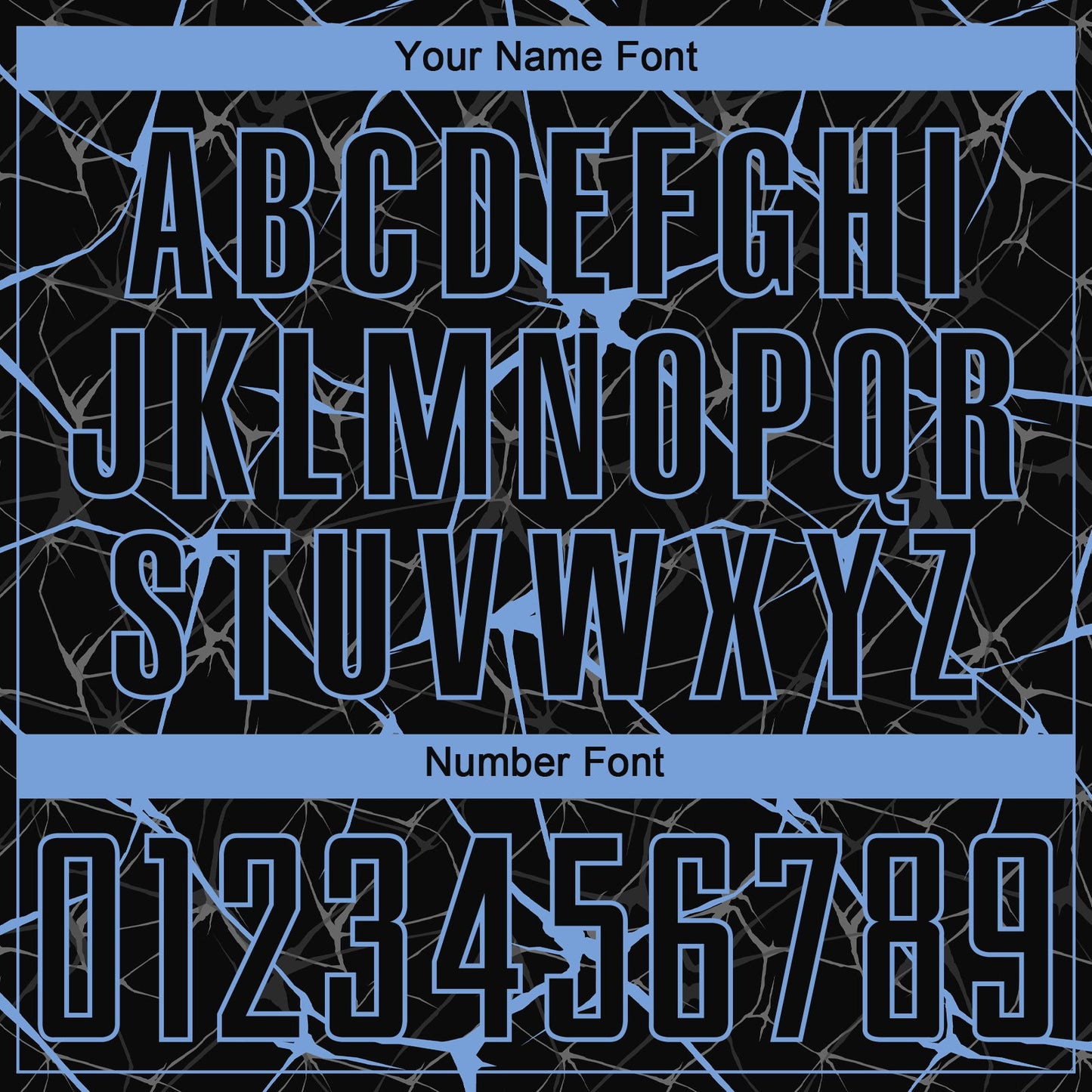 Custom Black Light Blue Sublimation Soccer Uniform Jersey view 5
