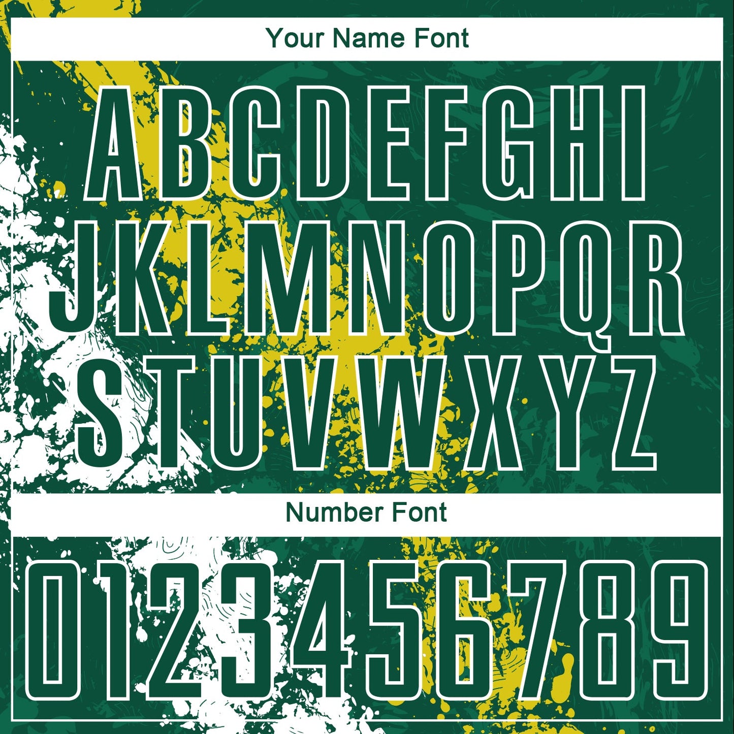 Custom Green Yellow-White Sublimation Soccer Uniform Jersey view 5