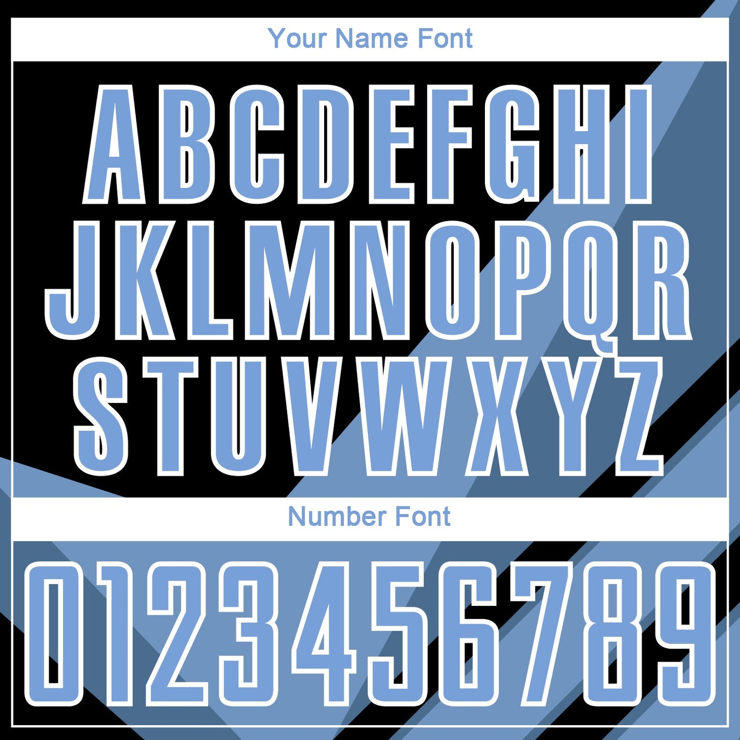 Custom Light Blue Black-White Arrow Shapes Sublimation Soccer Uniform Jersey view 6