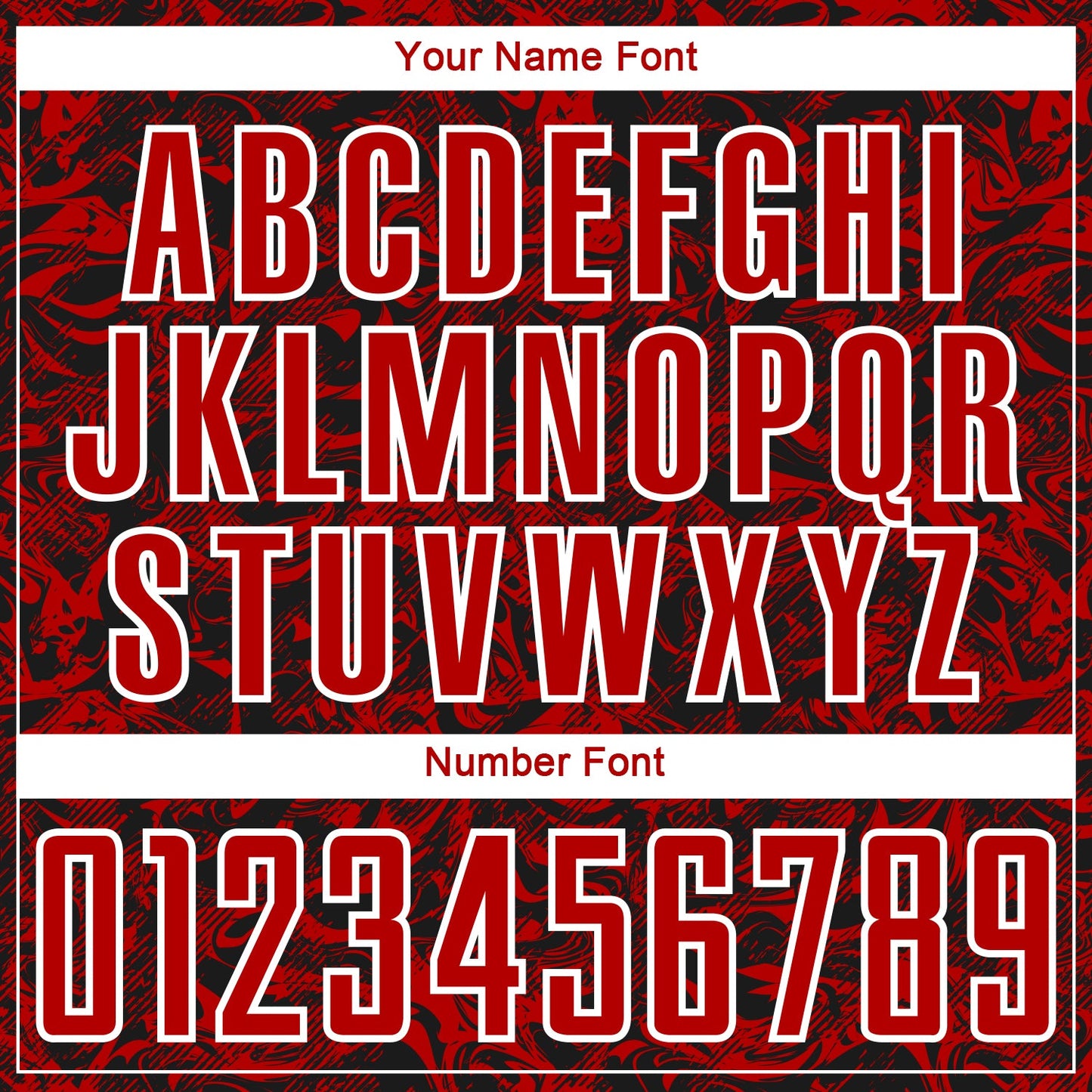 Custom Black Red-White Abstract Fluid Sublimation Soccer Uniform Jersey view 6