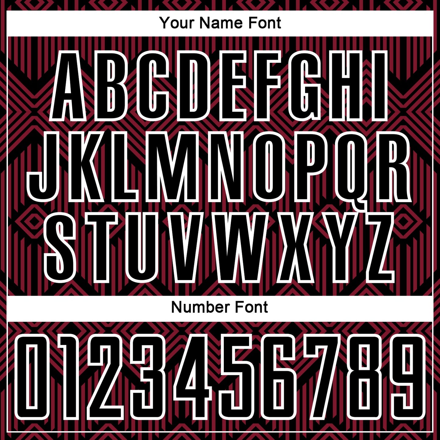 Custom Crimson Black-White Abstract Geometric Shapes Sublimation Soccer Uniform Jersey view 6