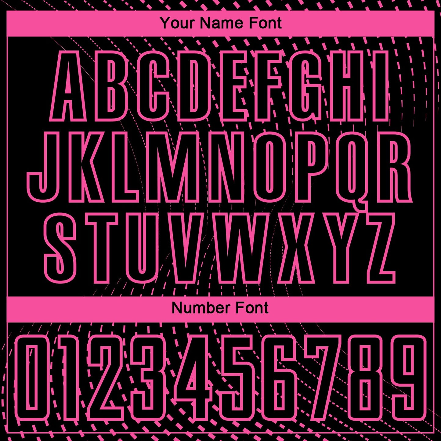 Custom Black Pink Geometric Lines Sublimation Soccer Uniform Jersey view 6