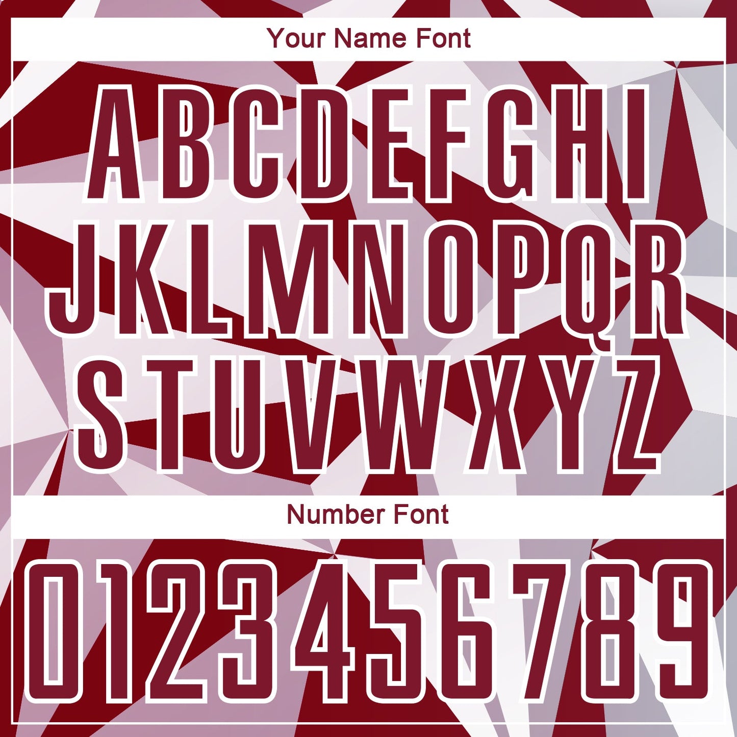 Custom Crimson White Geometric Pattern Sublimation Soccer Uniform Jersey view 6