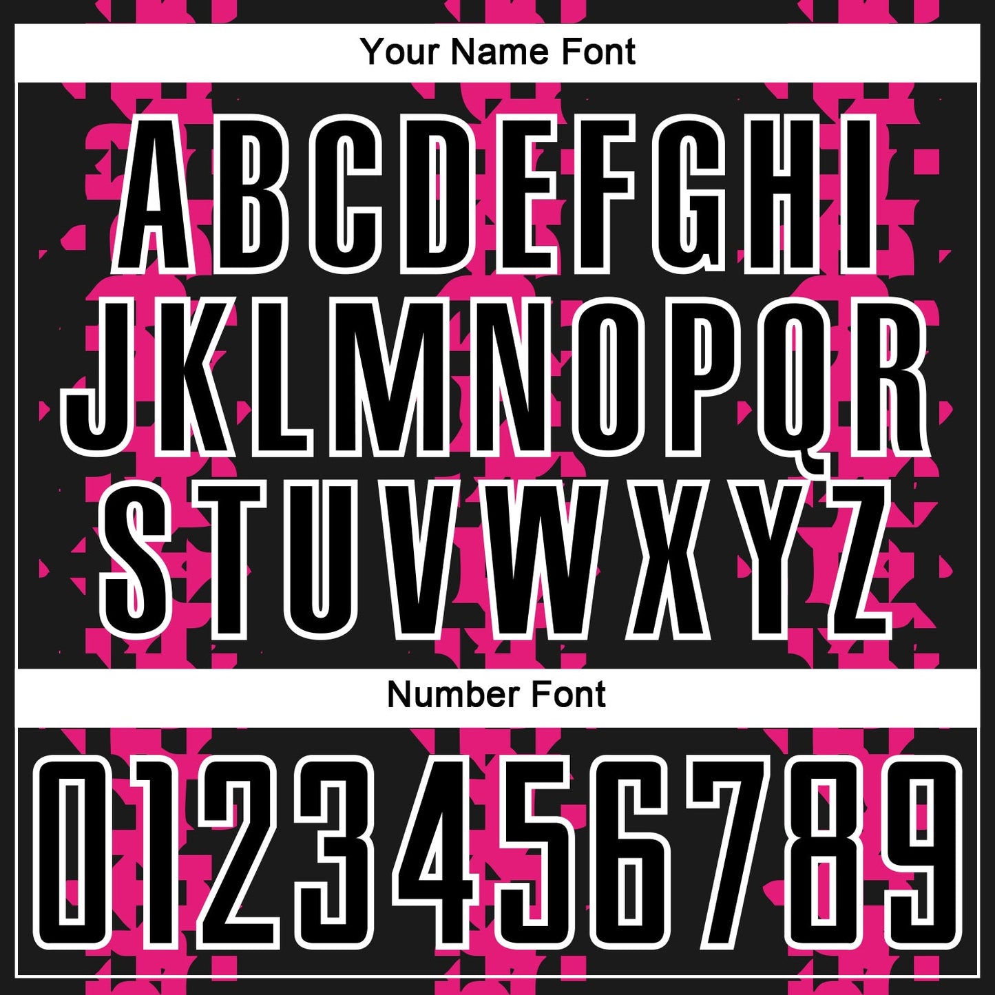 Custom Black Hot Pink-White Abstract Geometric Pattern Sublimation Soccer Uniform Jersey view 6