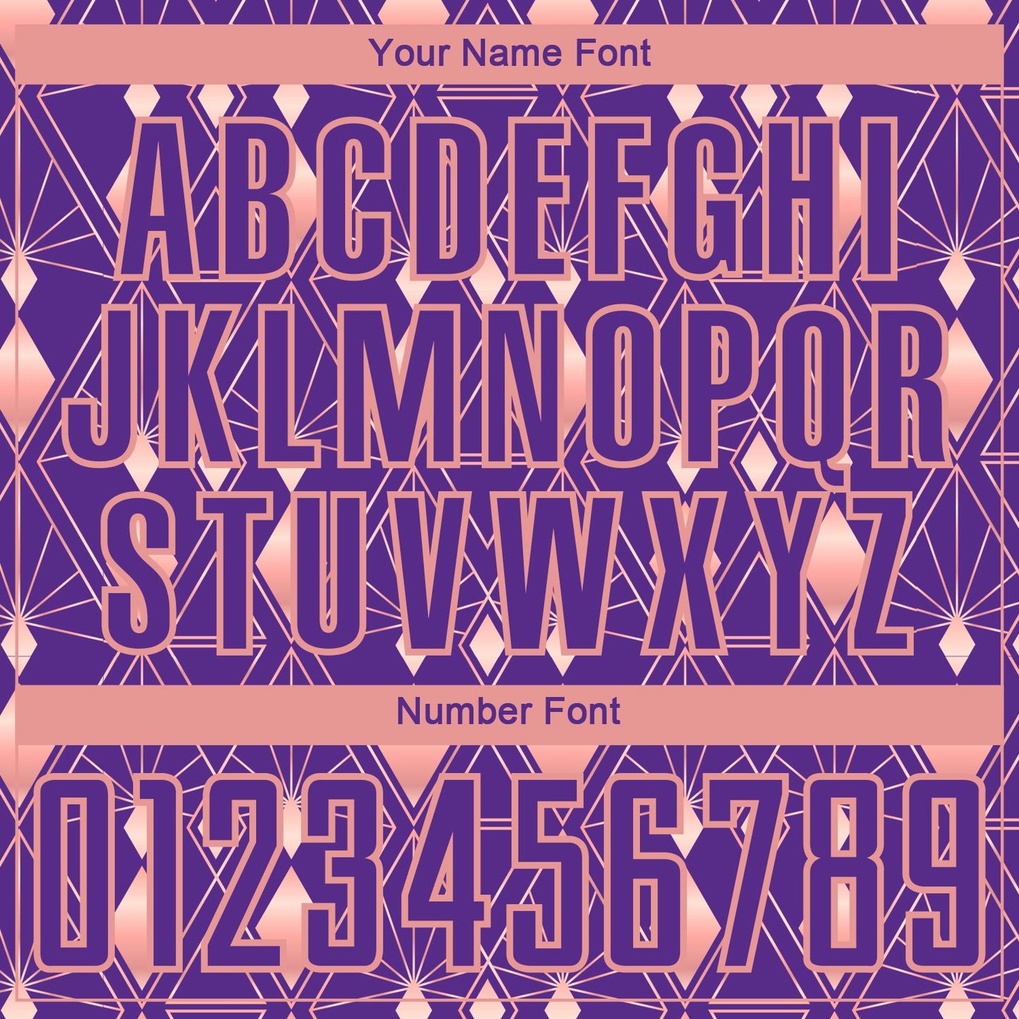Custom Purple Light Pink Geometric Shapes Sublimation Soccer Uniform Jersey view 6