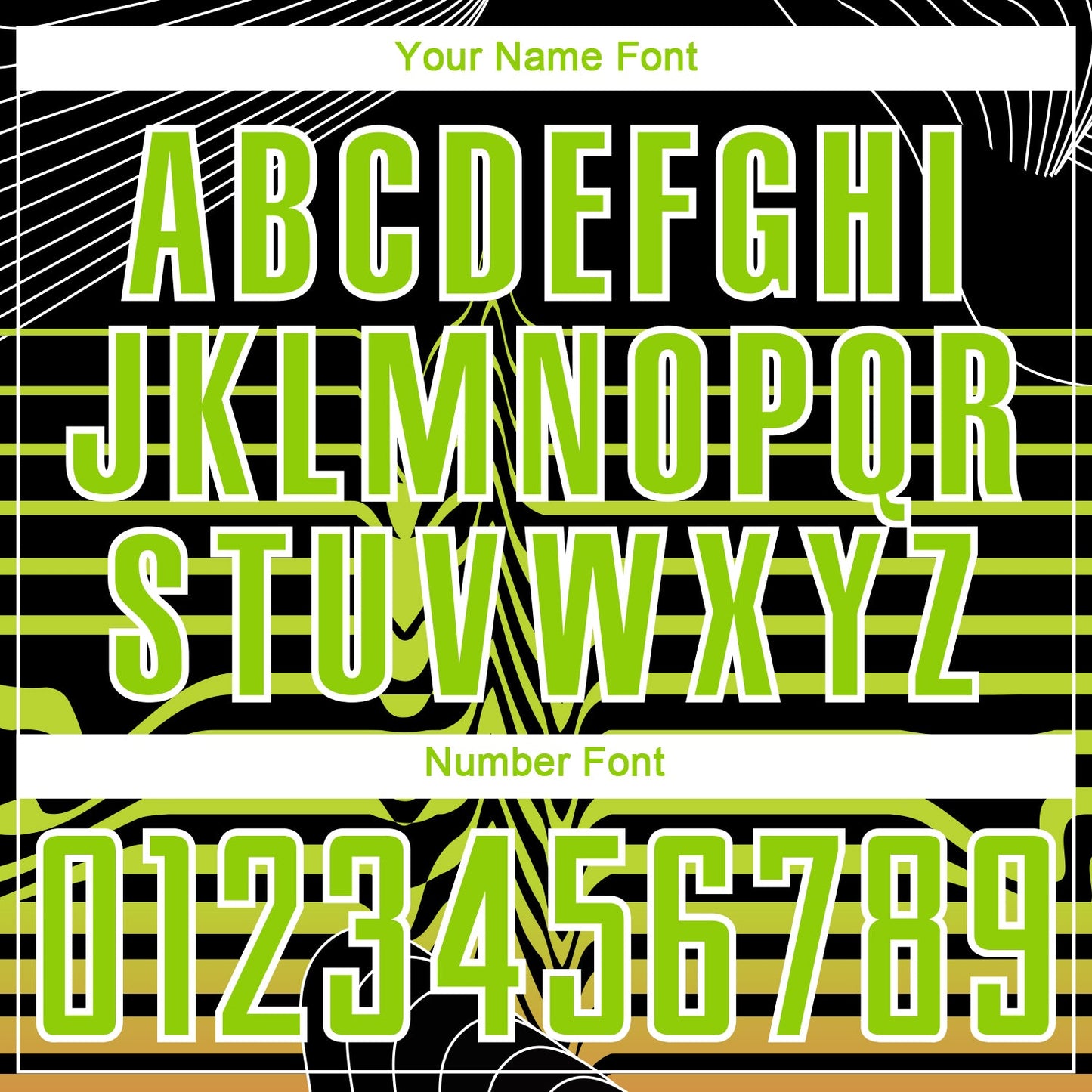 Custom Black Neon Green-White Lines Sublimation Soccer Uniform Jersey view 6