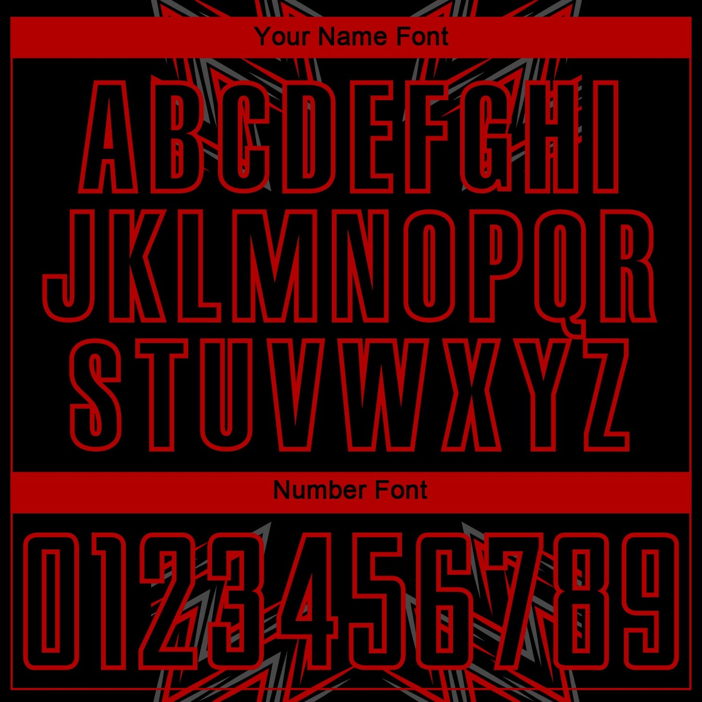 Custom Black Red Geometric Shapes Sublimation Soccer Uniform Jersey view 6