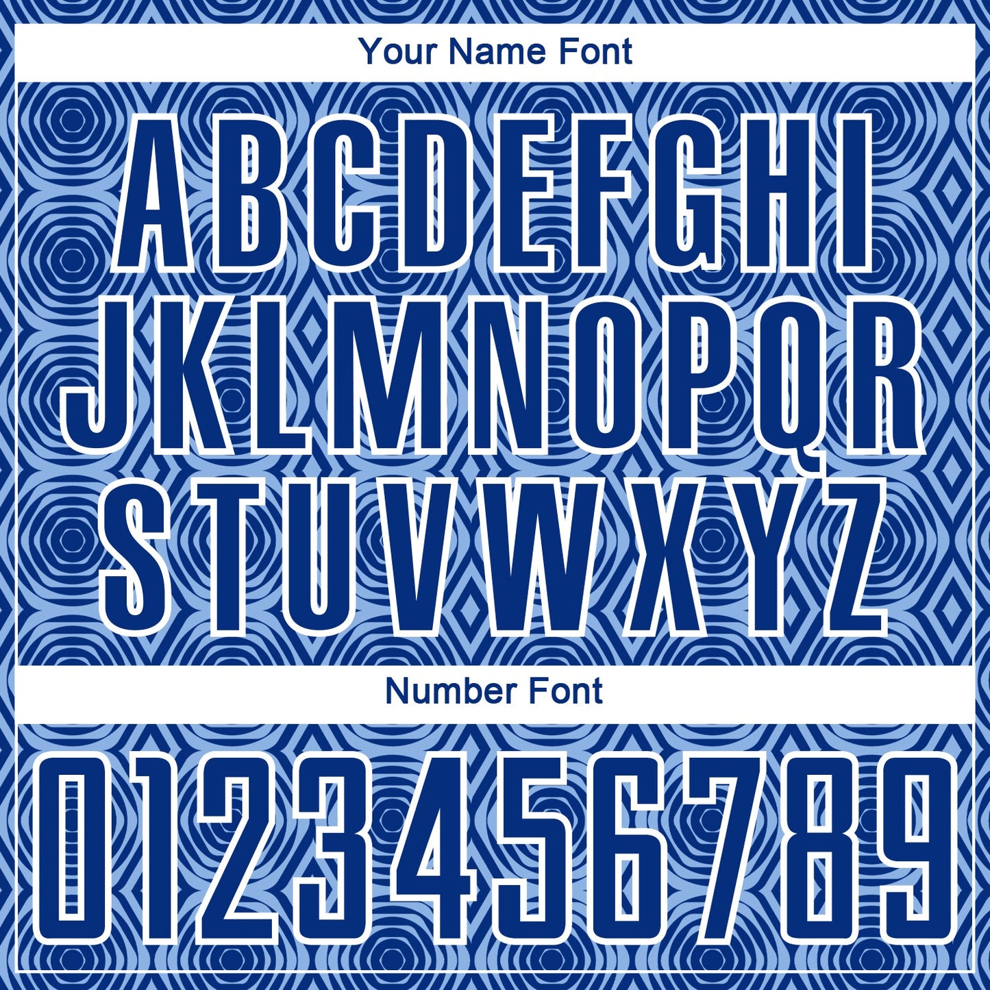 Custom Royal Light Blue-White Geometric Shapes Sublimation Soccer Uniform Jersey view 6