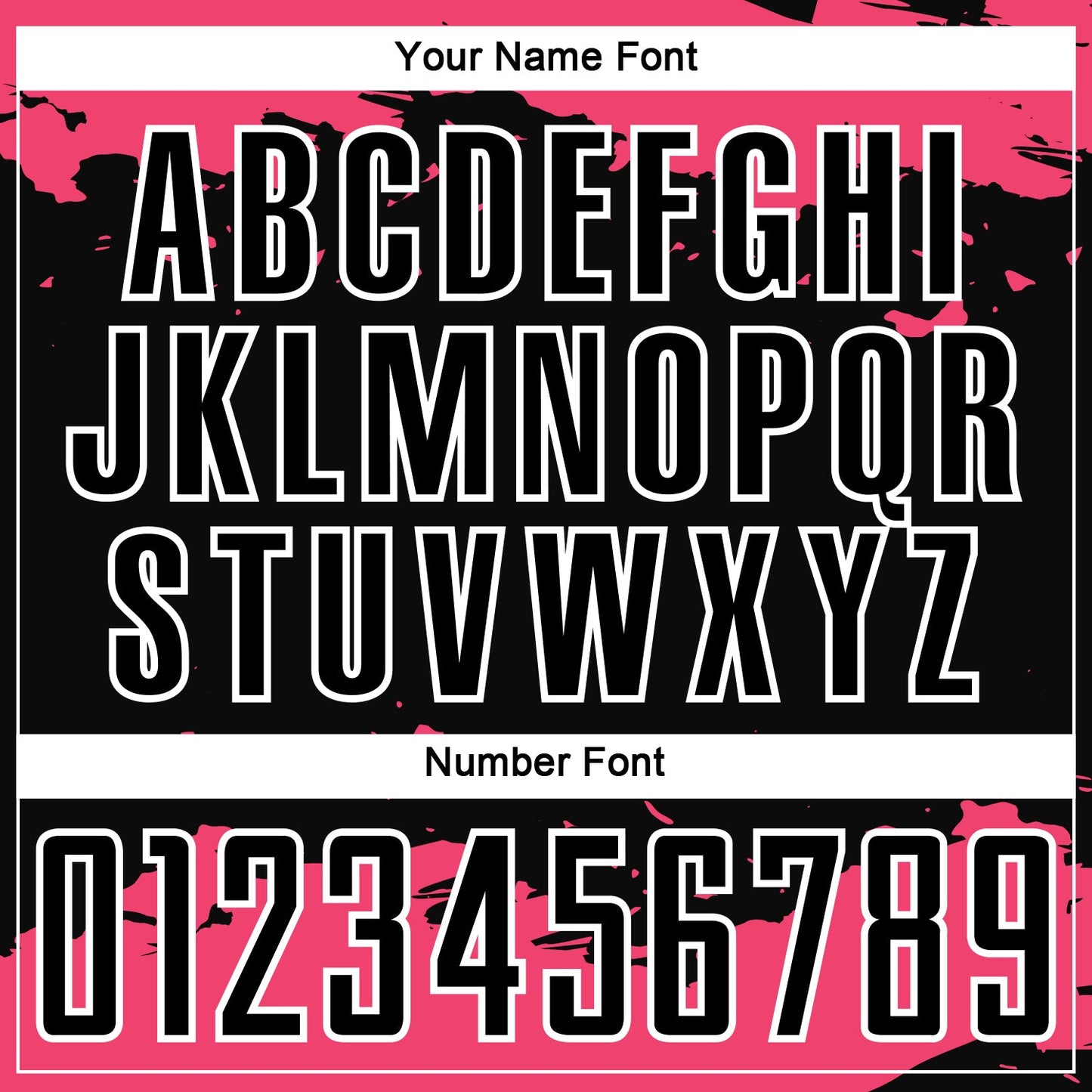 Custom Black Neon Pink-White Abstract Fragment Art Sublimation Soccer Uniform Jersey view 6