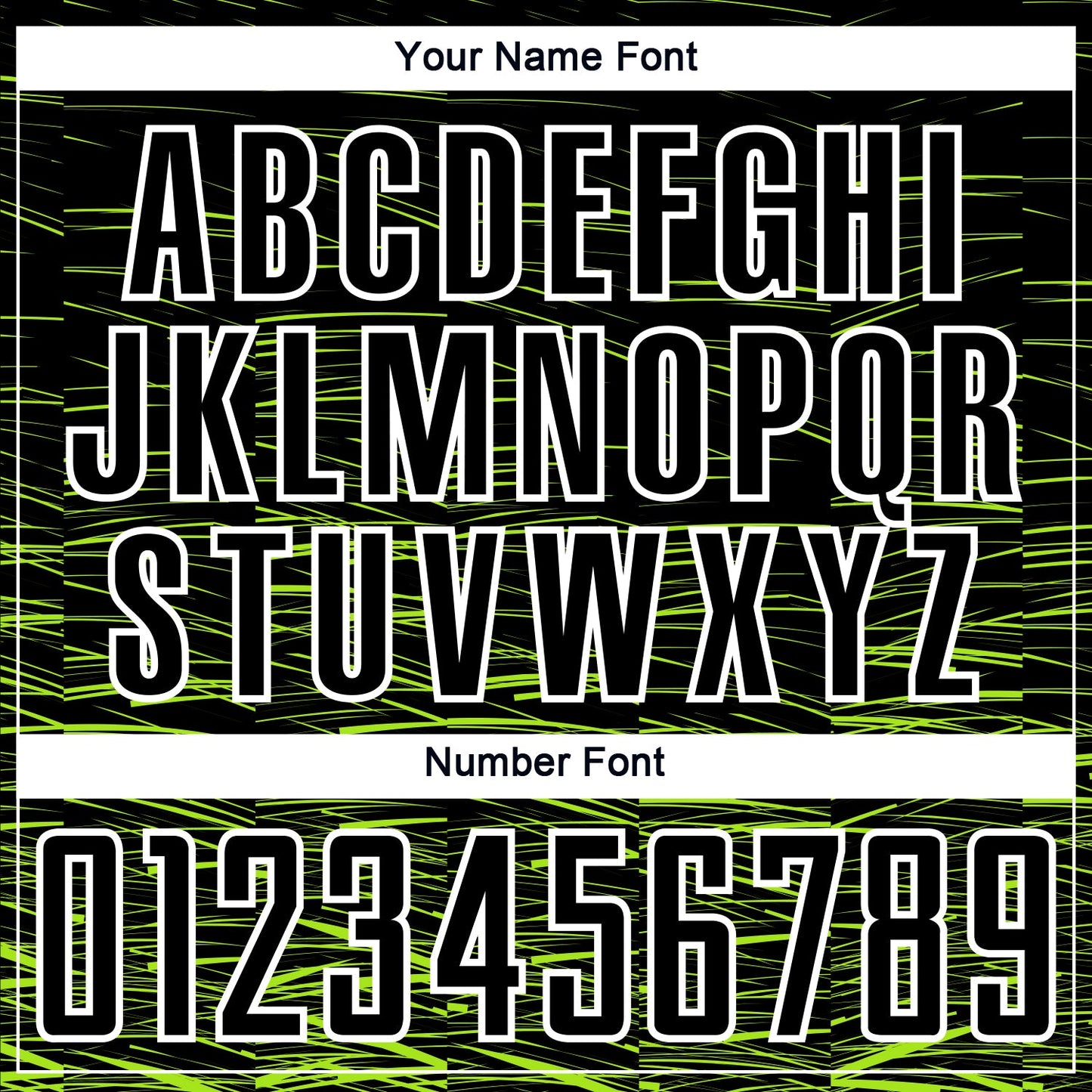 Custom Black Neon Green-White Line Sublimation Soccer Uniform Jersey view 6