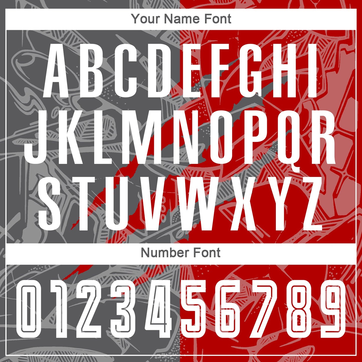 Custom Graffiti Pattern Red-Steel Gray Scratch Sublimation Soccer Uniform Jersey view 6