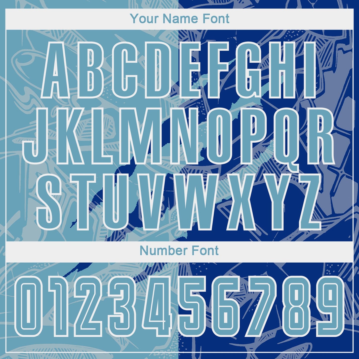 Custom Graffiti Pattern Shadow Blue-Royal Scratch Sublimation Soccer Uniform Jersey view 6